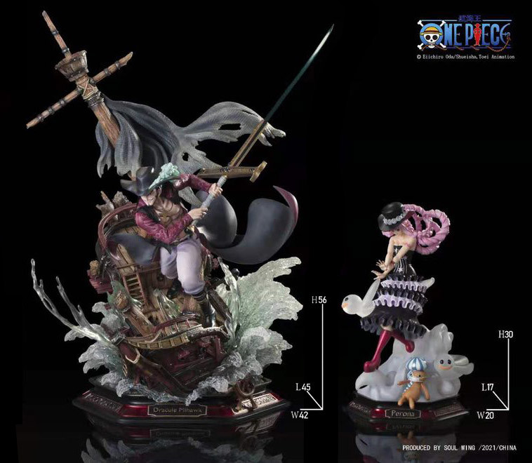 One Piece - Dracule Mihawk - Perona - 1/6 (Soul Wing) photo 3