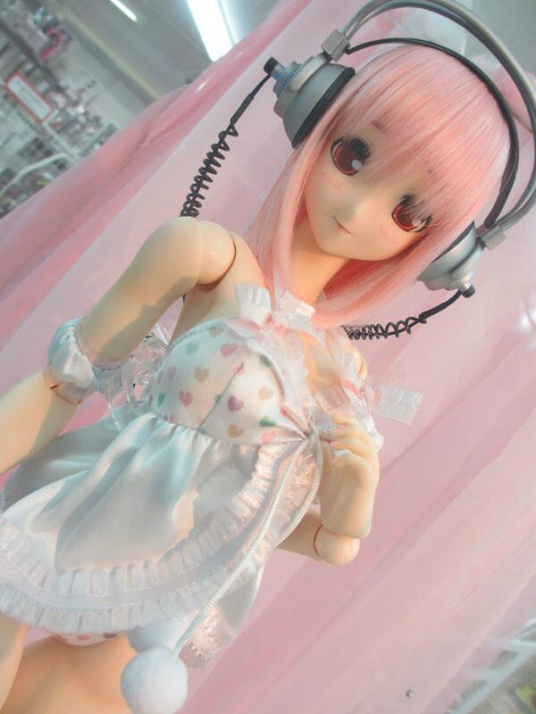 SoniComi (Super Sonico) - Sonico - Angel Philia - Babydoll ver. (Arcadia, Azone, Obitsu Plastic Manufacturing) photo 3