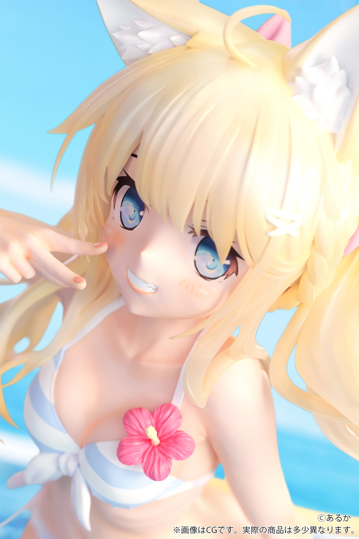 Original - Kemonomimi Gakuen - Kinpatsu-chan - 1/7 (B'full) photo 3