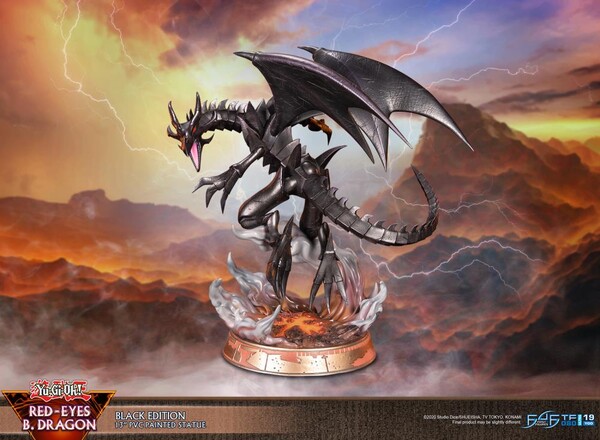 Yu-Gi-Oh! Duel Monsters - Red Eyes Black Dragon - Black Edition (First 4 Figures)