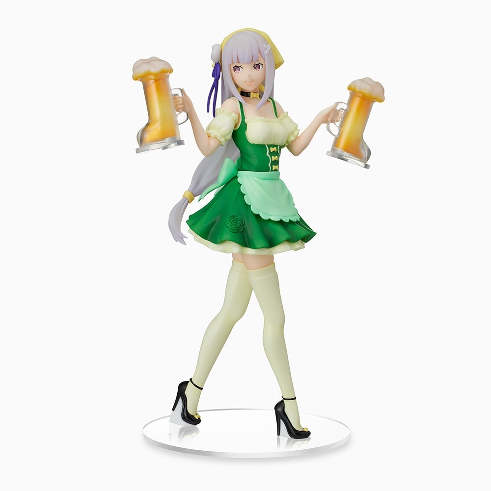 Re:Zero kara Hajimeru Isekai Seikatsu - Emilia - SPM Figure - Oktoberfest Ver. (SEGA)