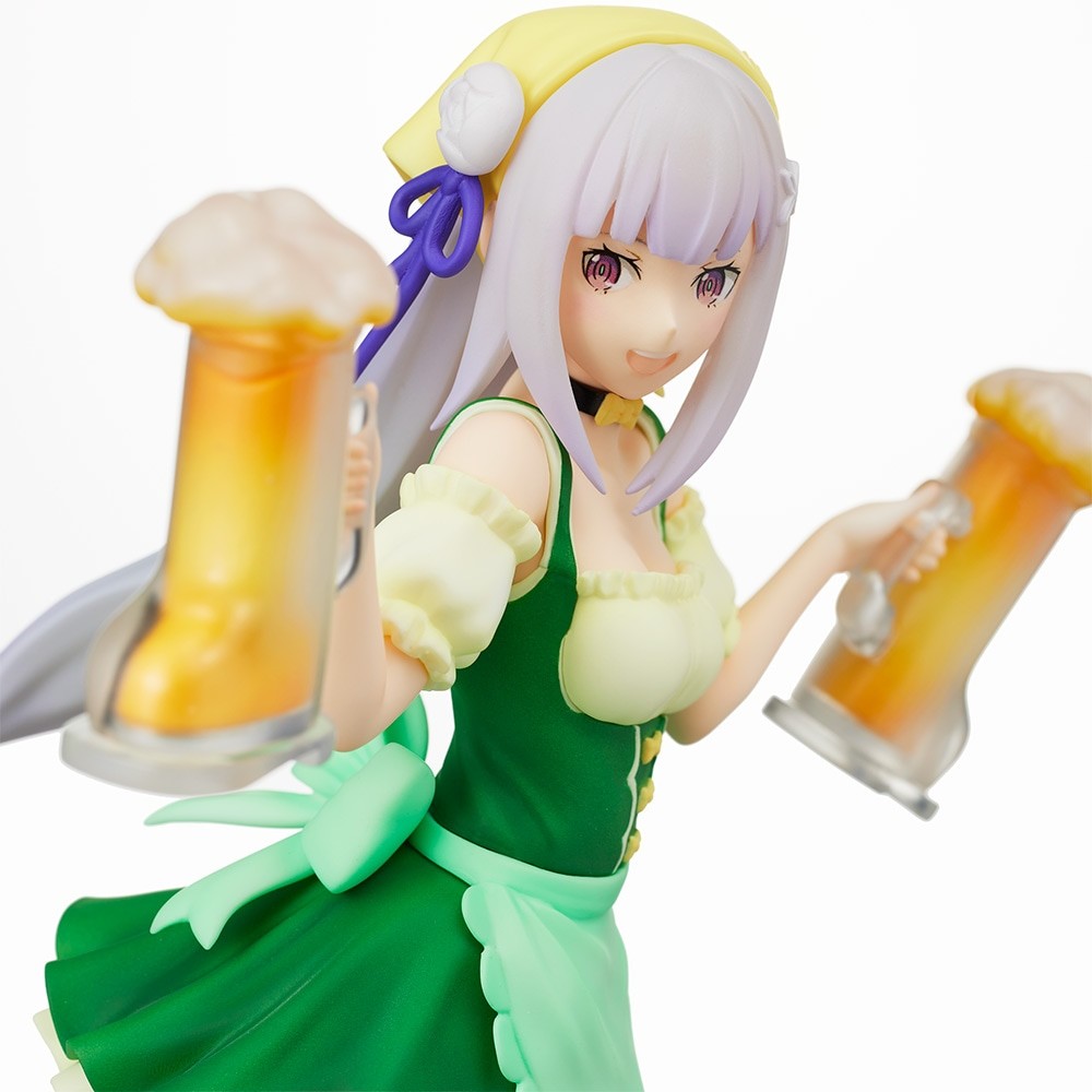 Re:Zero kara Hajimeru Isekai Seikatsu - Emilia - SPM Figure - Oktoberfest Ver. (SEGA)