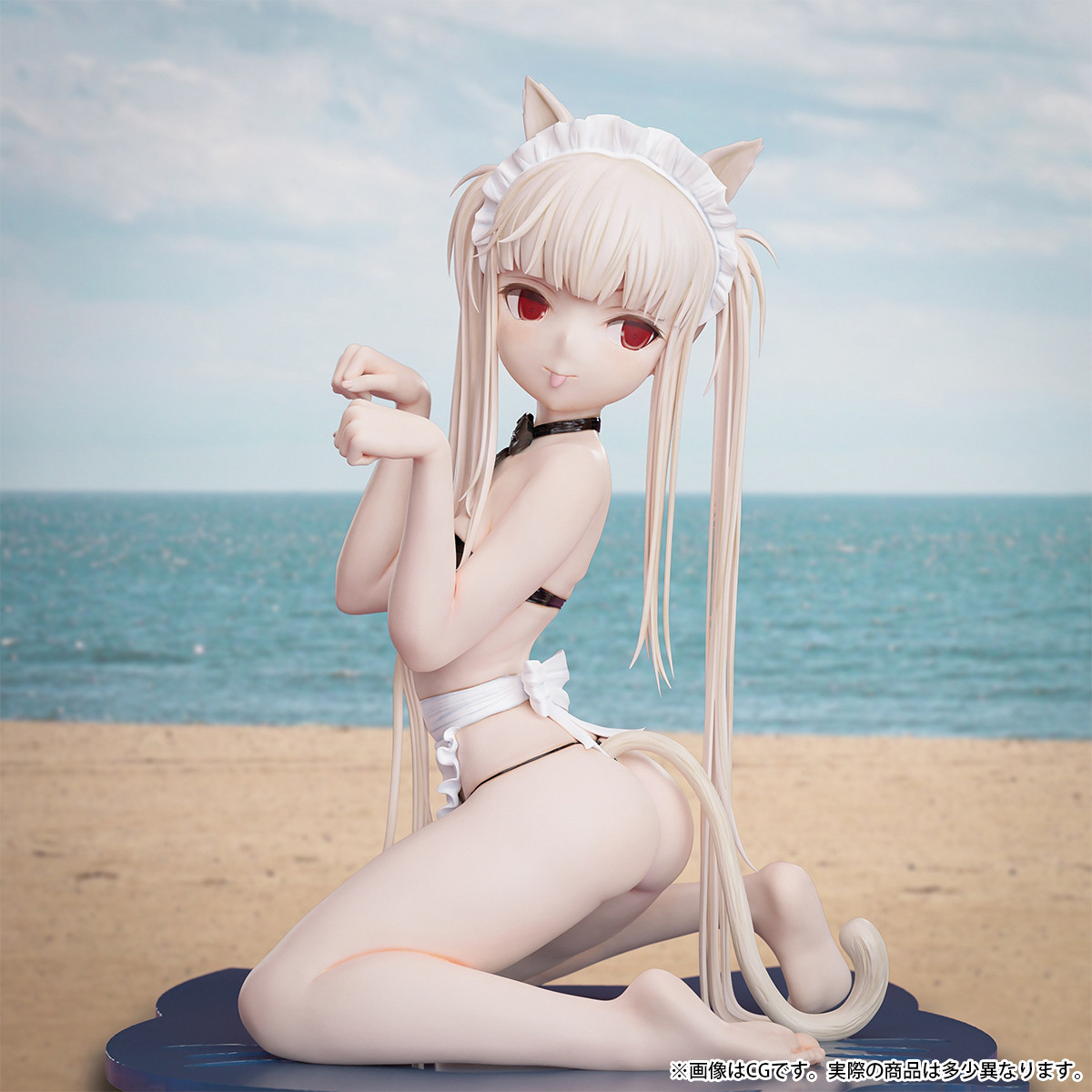 Original - Kemonomimi Gakuen - Maid Swimsuit Nekomimi Shoujo - 1/7 (B'full) photo 5