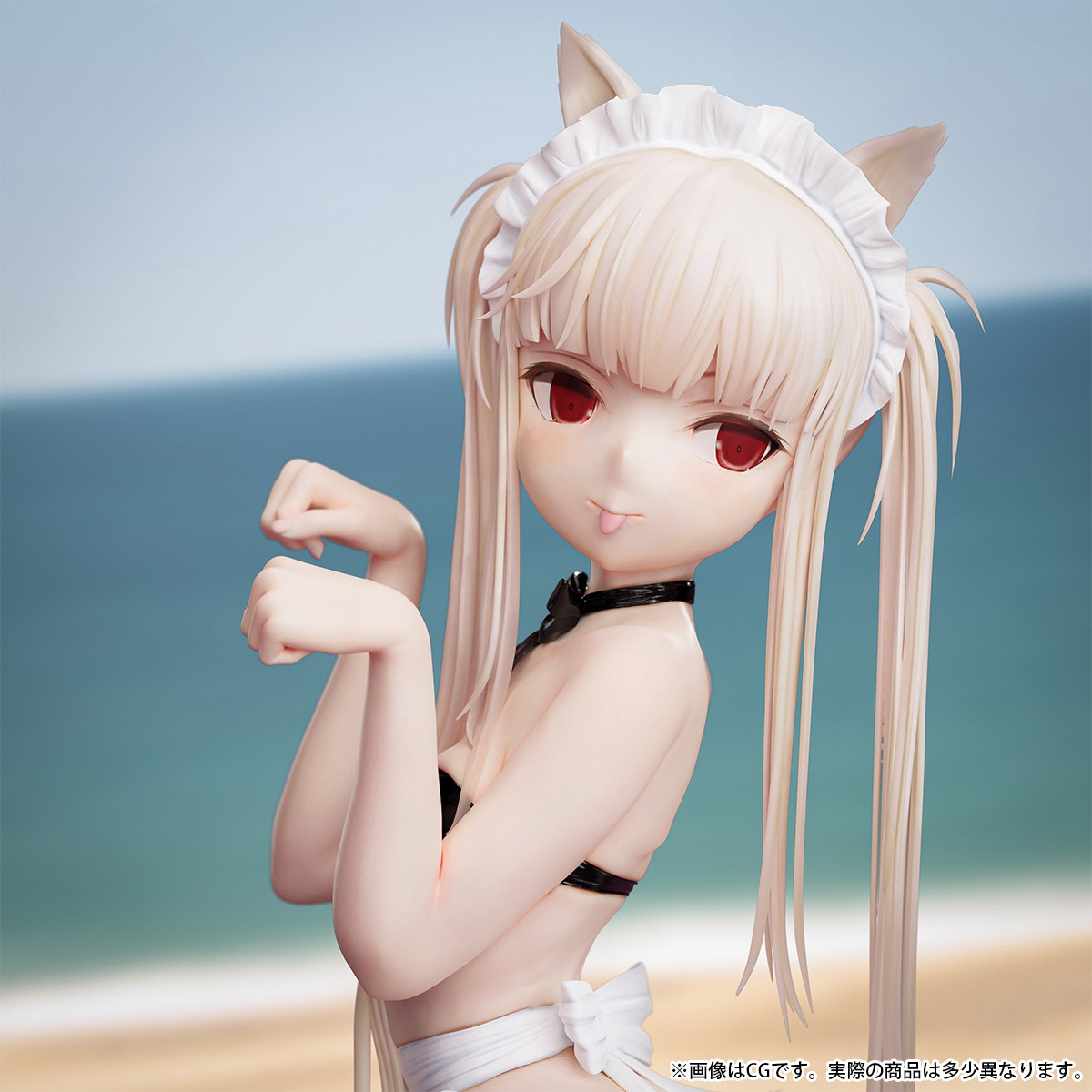 Original - Kemonomimi Gakuen - Maid Swimsuit Nekomimi Shoujo - 1/7 (B'full) photo 6