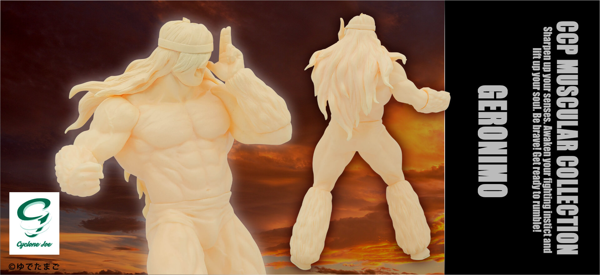 Kinnikuman - Geronimo - CCP Muscular Collection  (NO.EX) - Hada (CCP) photo 10