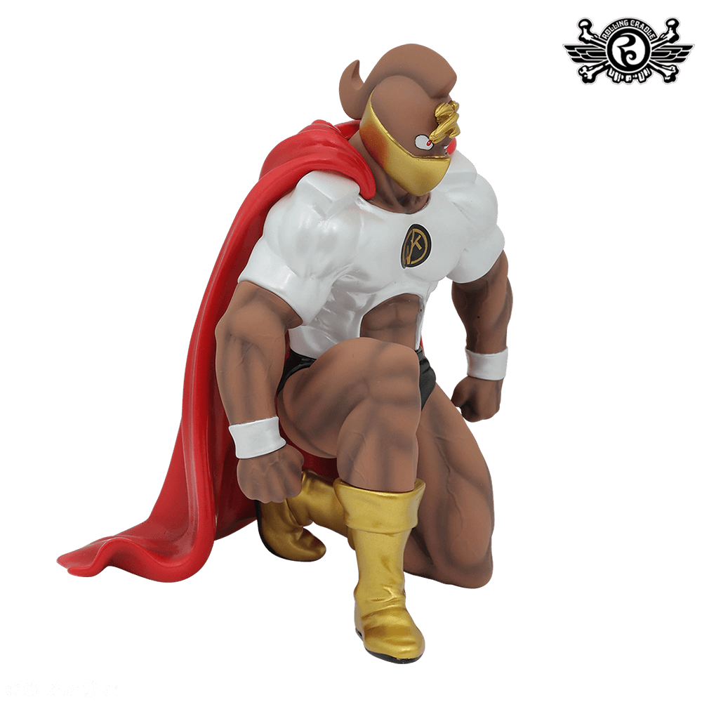 Kinnikuman Nisei - Kinniku Mantaro - CCP Muscular Collection (NO.45) - Sentouban Gensaku Rolling Cradle type WHITE Faceguard (CCP) photo 5