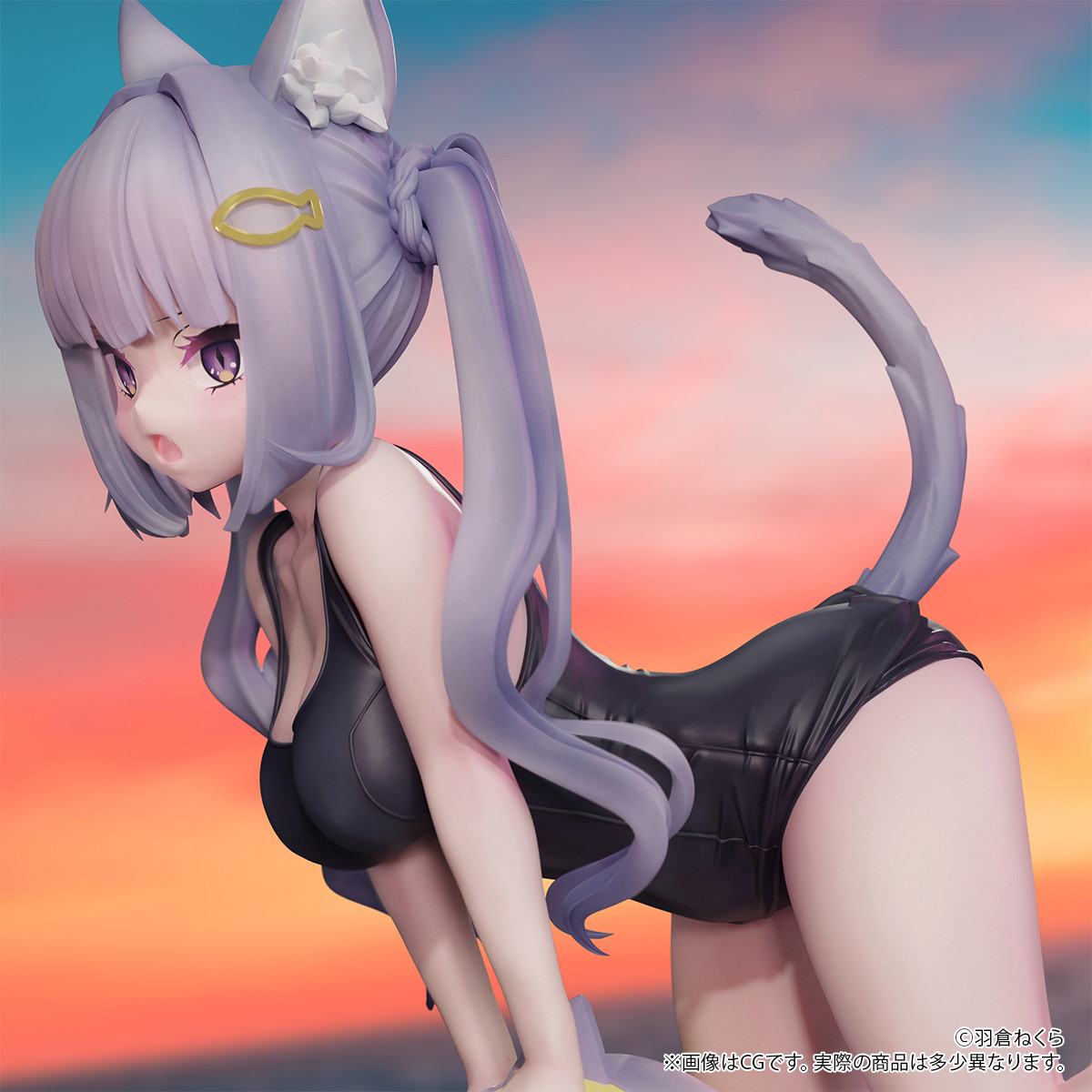 Original - Kemonomimi Gakuen - Harusame - 1/7 (B'full) photo 5