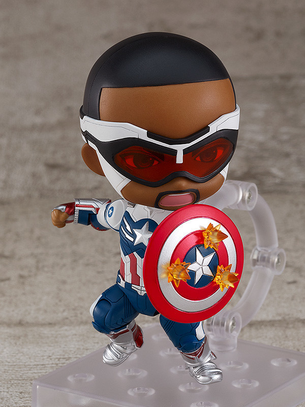 The Falcon and the Winter Soldier - Captain America (Sam Wilson) - Nendoroid  (#1618-DX) - DX (Good Smile Company) photo 4