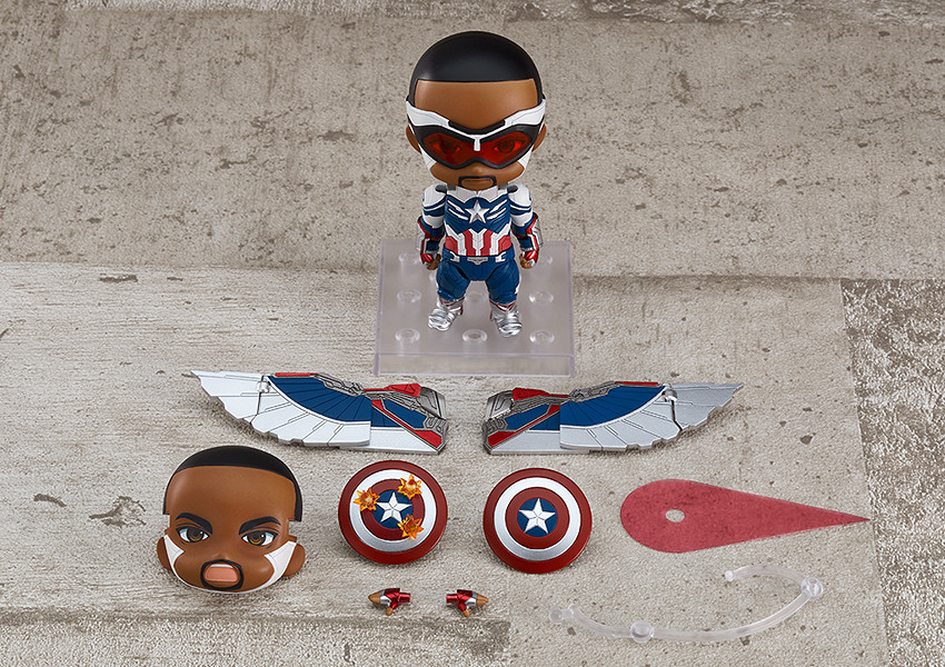 The Falcon and the Winter Soldier - Captain America (Sam Wilson) - Nendoroid  (#1618-DX) - DX (Good Smile Company) photo 7