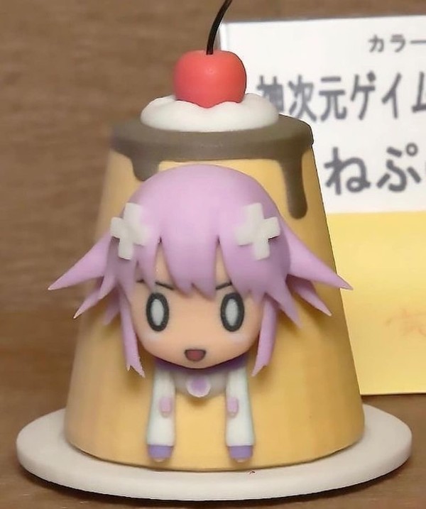 Kami Jigen Game Neptune V - Neptune - Doujin Figure - Nepu Pudding (Yaoya)