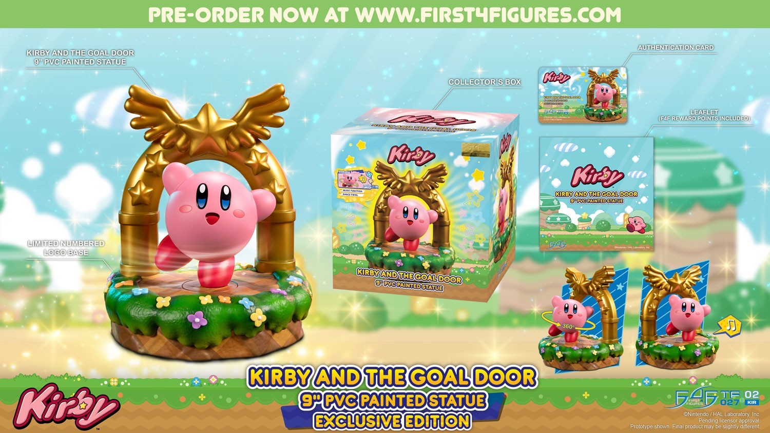Hoshi no Kirby - Kirby - Kirby and the Goal Door, Exclusive Edition (First 4 Figures)