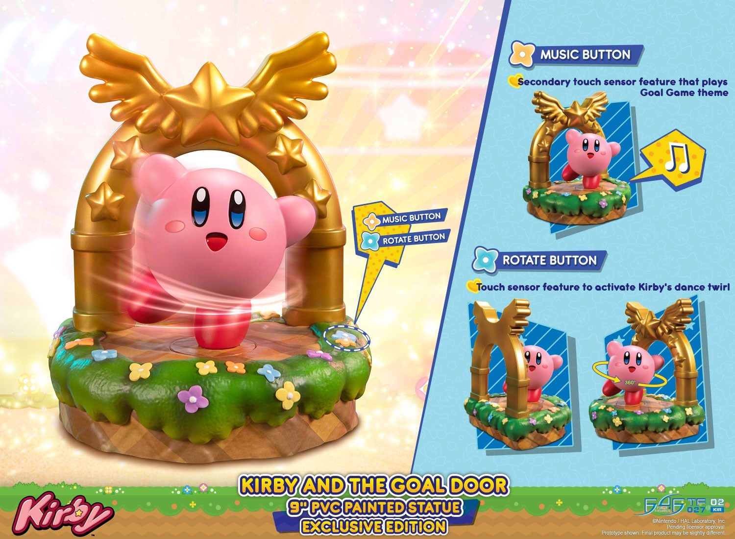Hoshi no Kirby - Kirby - Kirby and the Goal Door, Exclusive Edition (First 4 Figures) photo 9