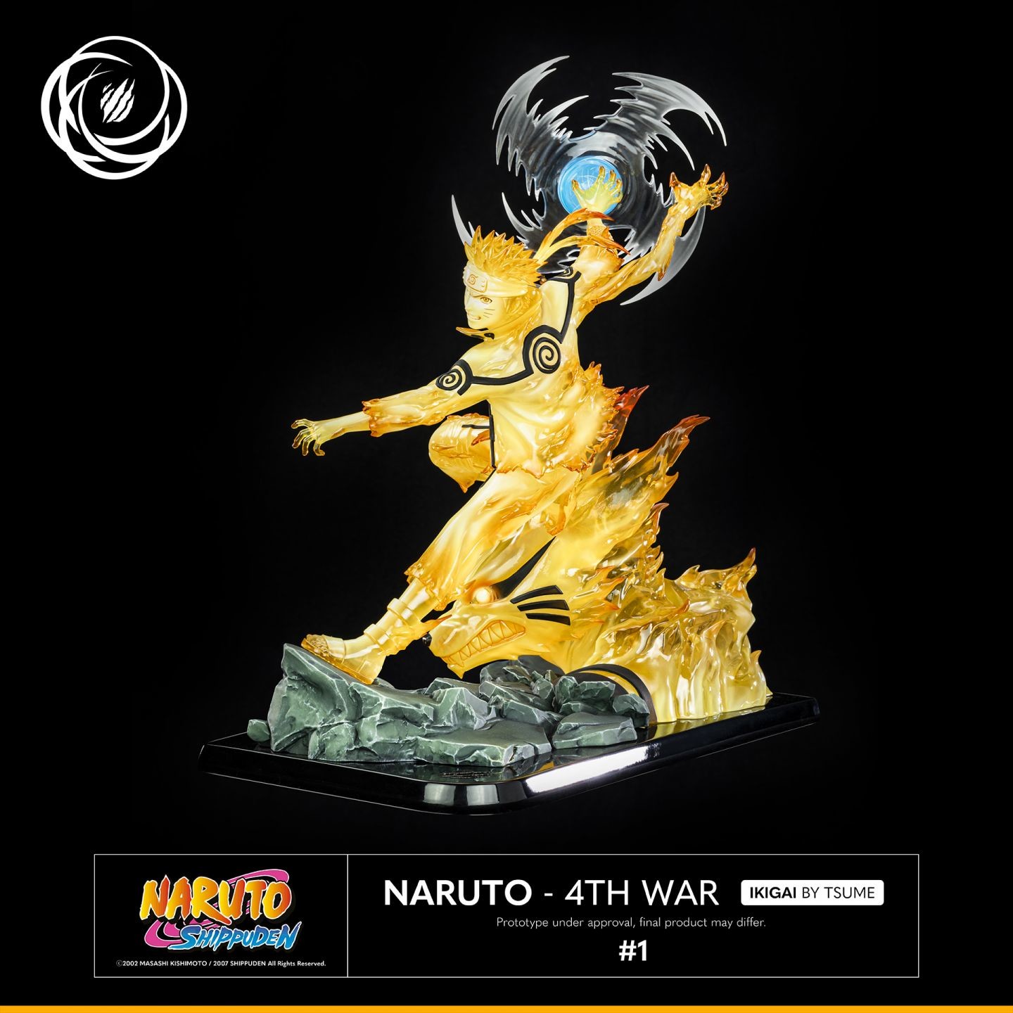Naruto Shippuuden - Kyuubi - Uzumaki Naruto - Ikigai  (#1) - 1/6 - 4th War, Regular Edition (Tsume) photo 3