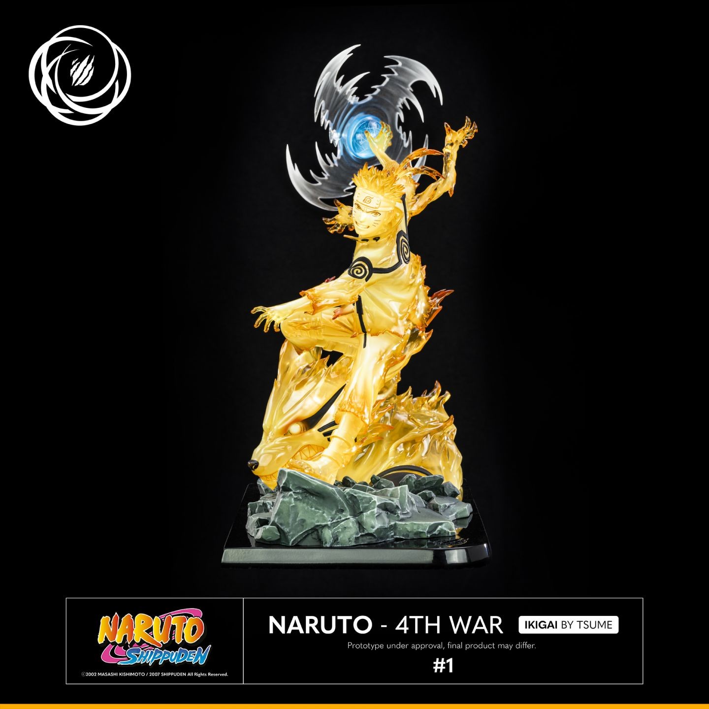 Naruto Shippuuden - Kyuubi - Uzumaki Naruto - Ikigai  (#1) - 1/6 - 4th War, Regular Edition (Tsume) photo 5