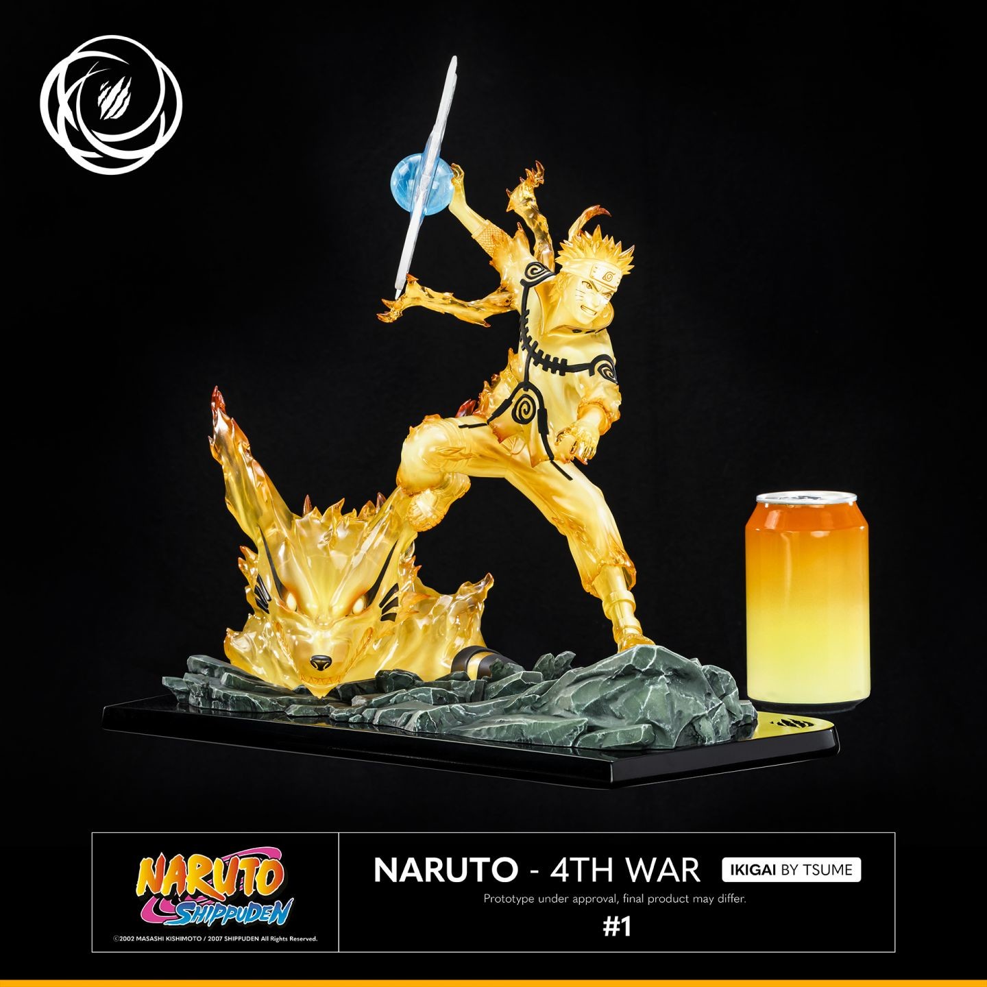Naruto Shippuuden - Kyuubi - Uzumaki Naruto - Ikigai  (#1) - 1/6 - 4th War, Regular Edition (Tsume) photo 9