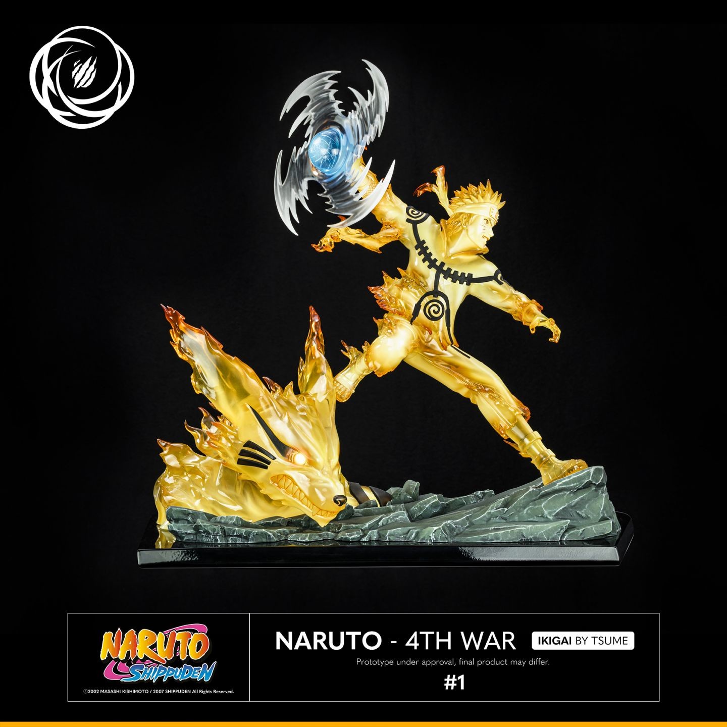 Naruto Shippuuden - Kyuubi - Uzumaki Naruto - Ikigai  (#1) - 1/6 - 4th War, Regular Edition (Tsume) photo 11