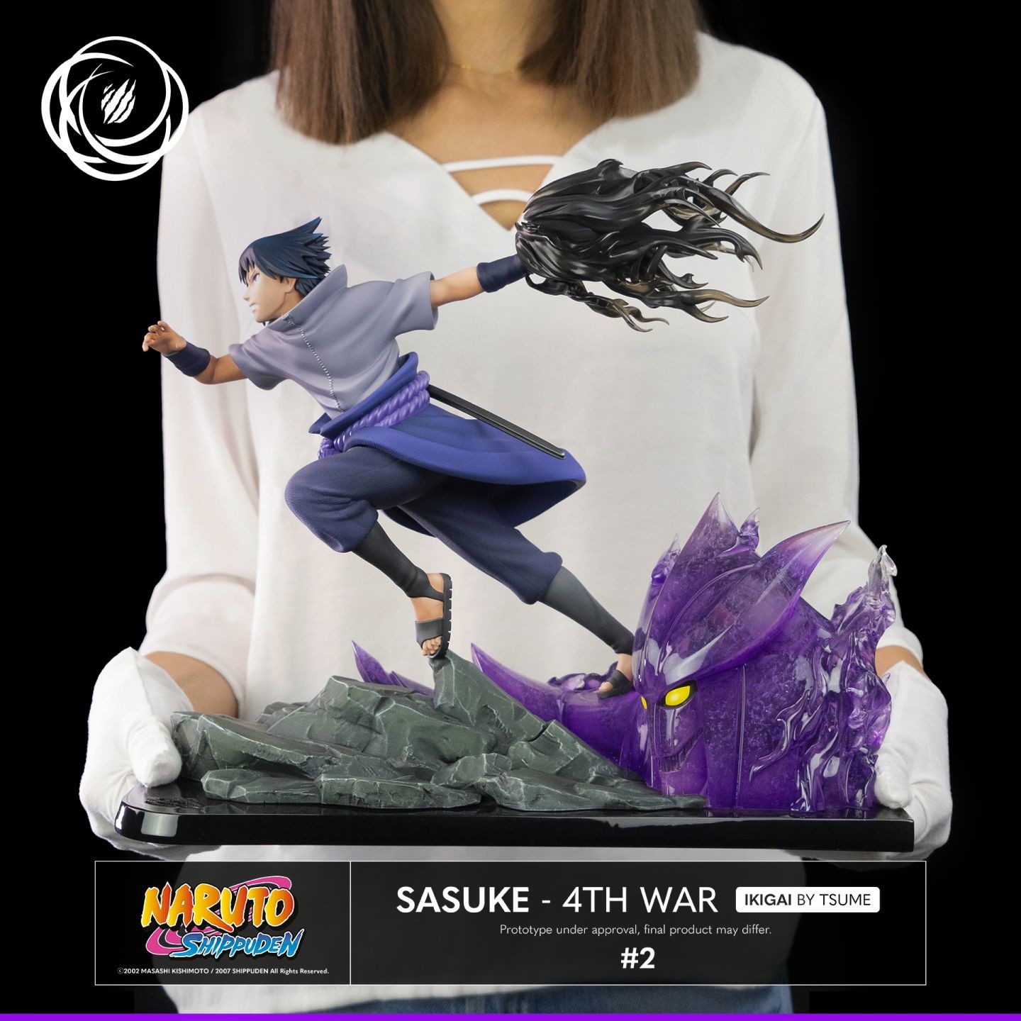 Naruto Shippuuden - Susanoo - Uchiha Sasuke - Ikigai (#2) - 1/6 - 4th War, Regular Edition (Tsume) photo 3
