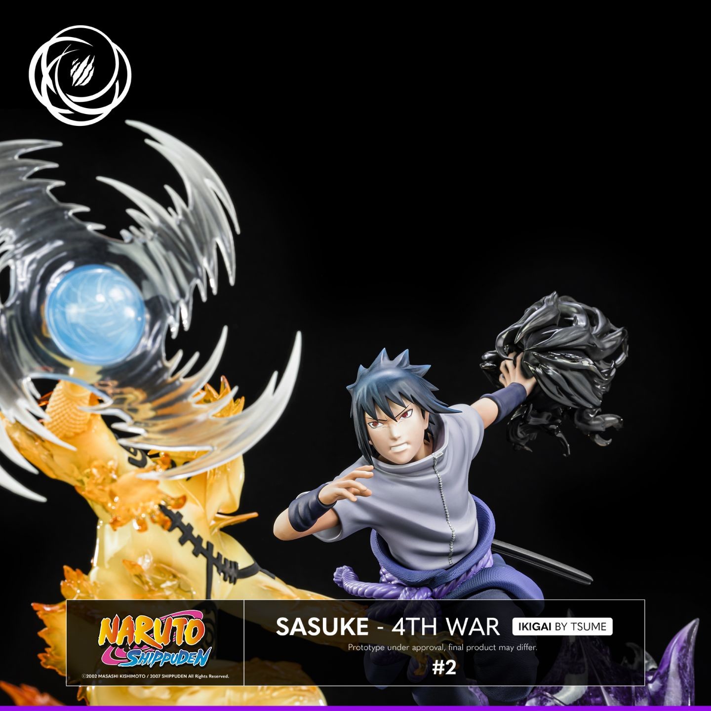 Naruto Shippuuden - Susanoo - Uchiha Sasuke - Ikigai (#2) - 1/6 - 4th War, Regular Edition (Tsume) photo 4