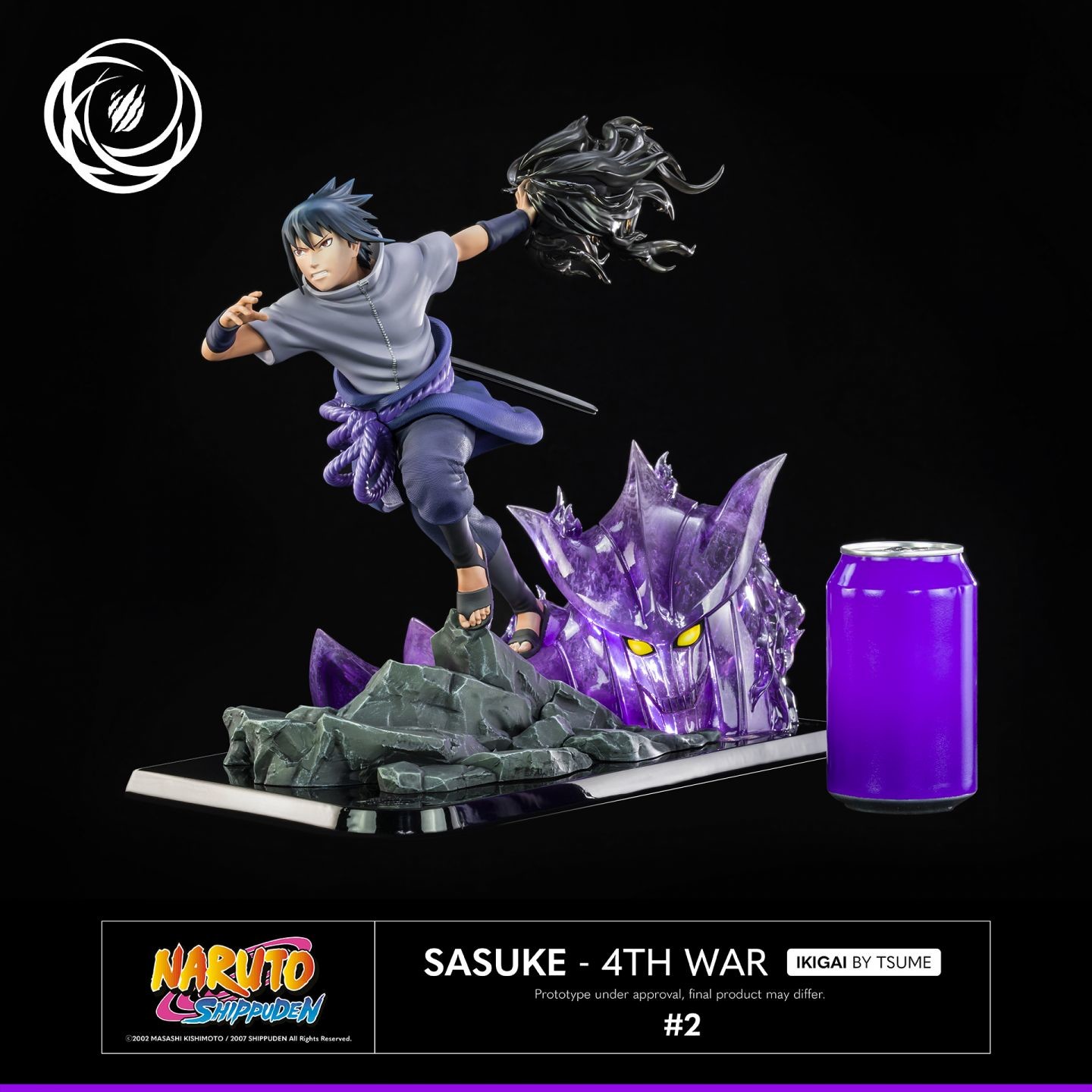 Naruto Shippuuden - Susanoo - Uchiha Sasuke - Ikigai (#2) - 1/6 - 4th War, Regular Edition (Tsume) photo 5