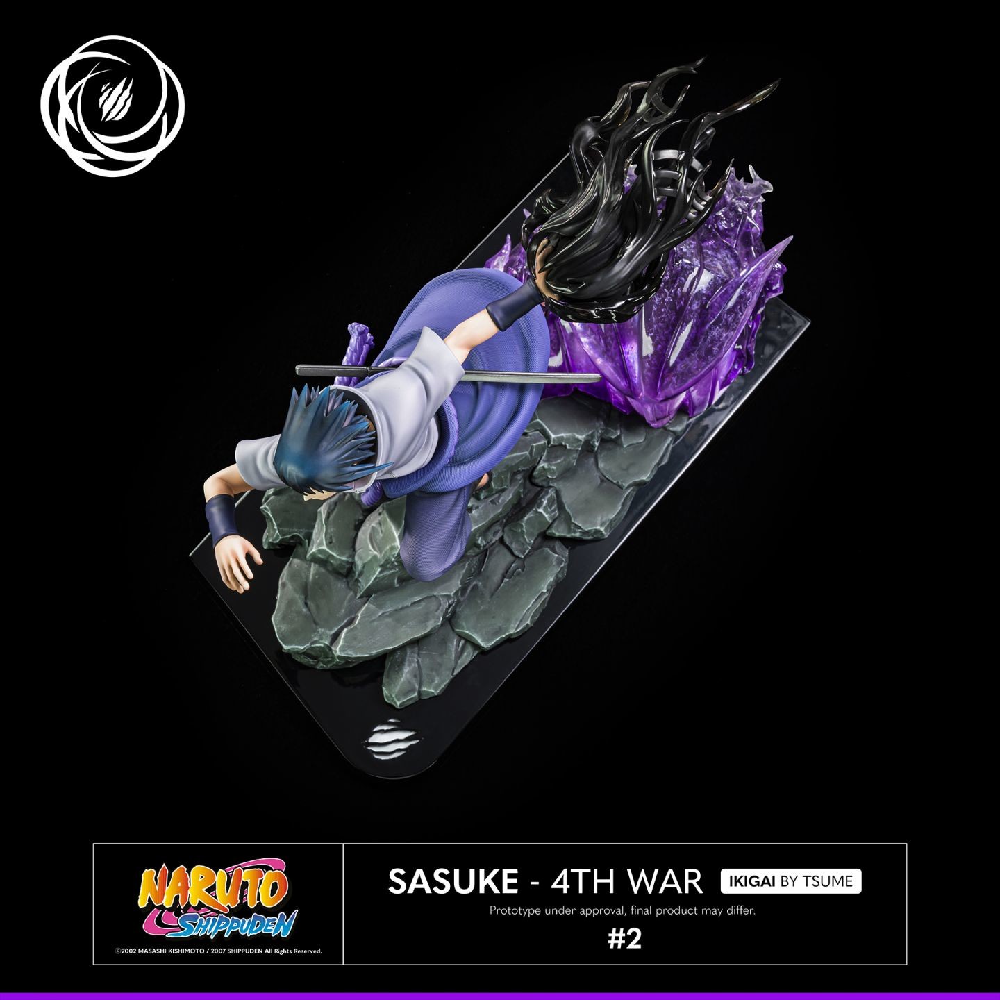 Naruto Shippuuden - Susanoo - Uchiha Sasuke - Ikigai (#2) - 1/6 - 4th War, Regular Edition (Tsume) photo 7