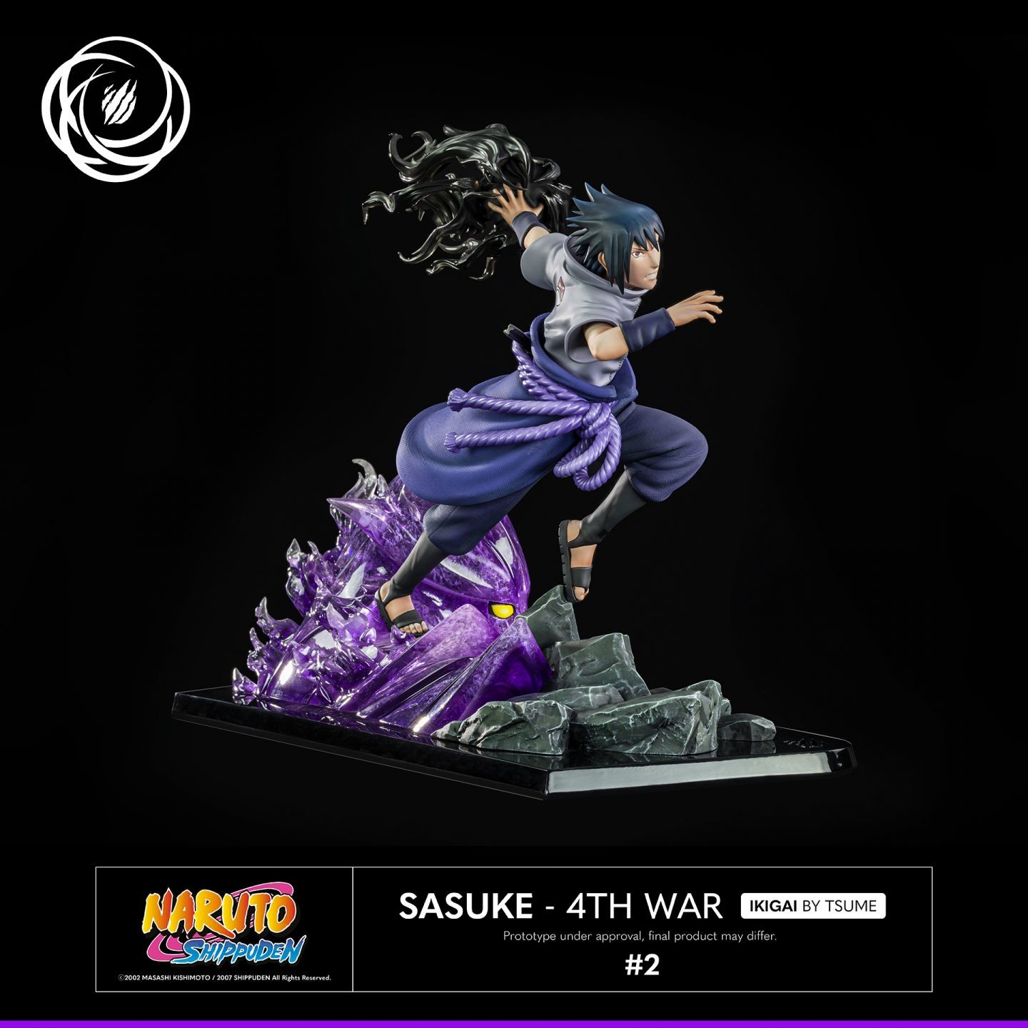 Naruto Shippuuden - Susanoo - Uchiha Sasuke - Ikigai (#2) - 1/6 - 4th War, Regular Edition (Tsume) photo 8