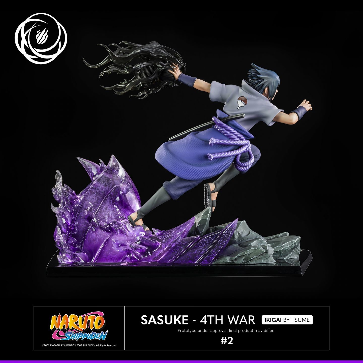 Naruto Shippuuden - Susanoo - Uchiha Sasuke - Ikigai (#2) - 1/6 - 4th War, Regular Edition (Tsume) photo 9