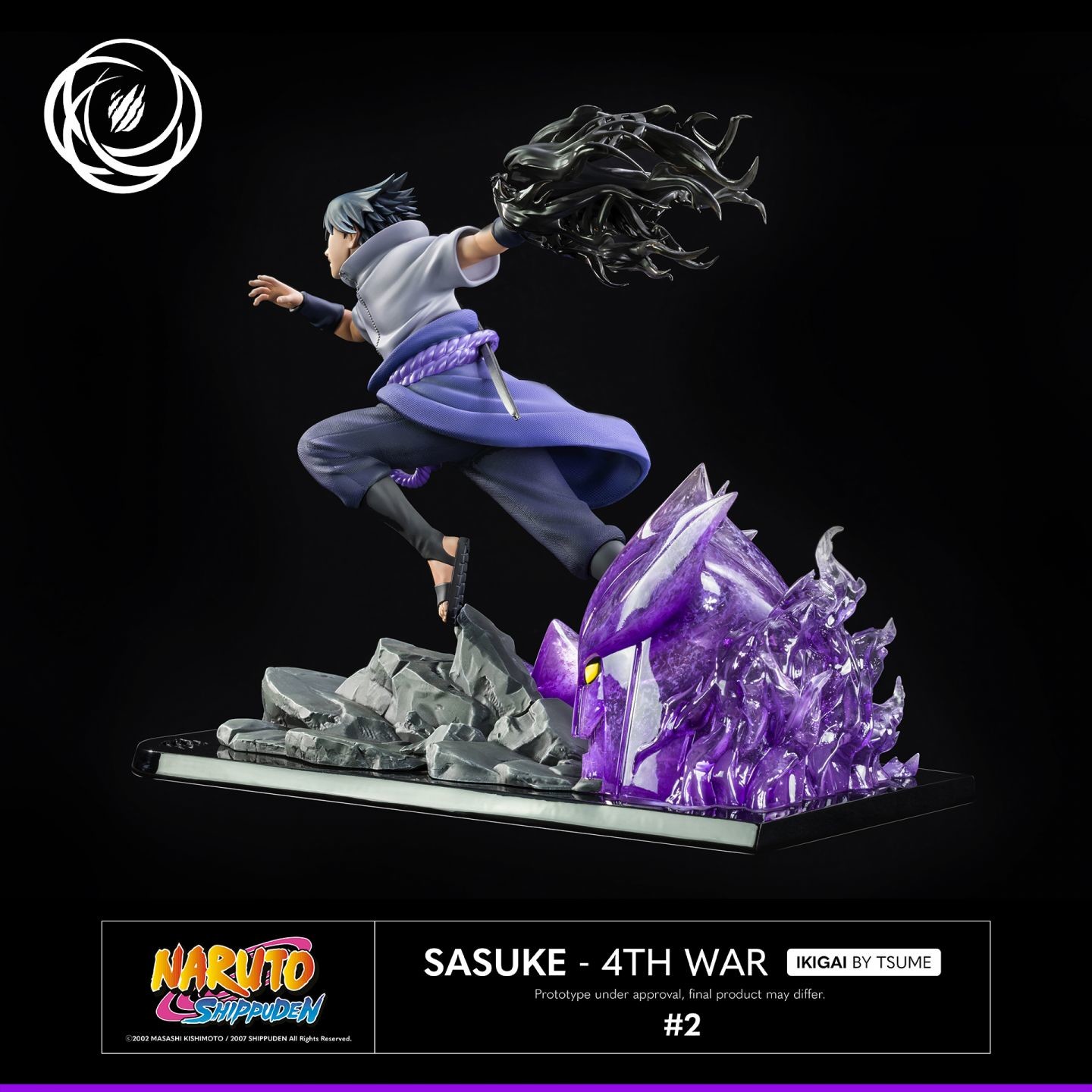 Naruto Shippuuden - Susanoo - Uchiha Sasuke - Ikigai (#2) - 1/6 - 4th War, Regular Edition (Tsume) photo 12