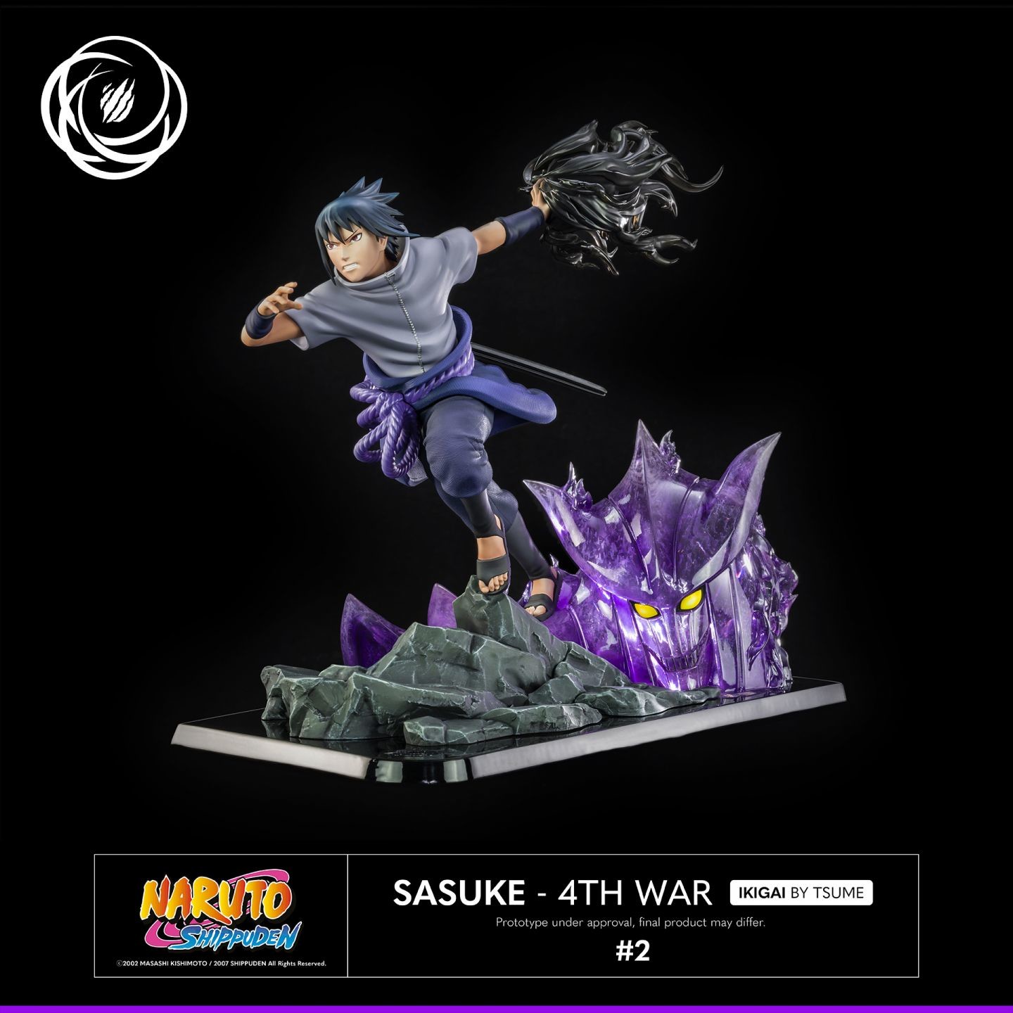 Naruto Shippuuden - Susanoo - Uchiha Sasuke - Ikigai (#2) - 1/6 - 4th War, Regular Edition (Tsume) photo 14