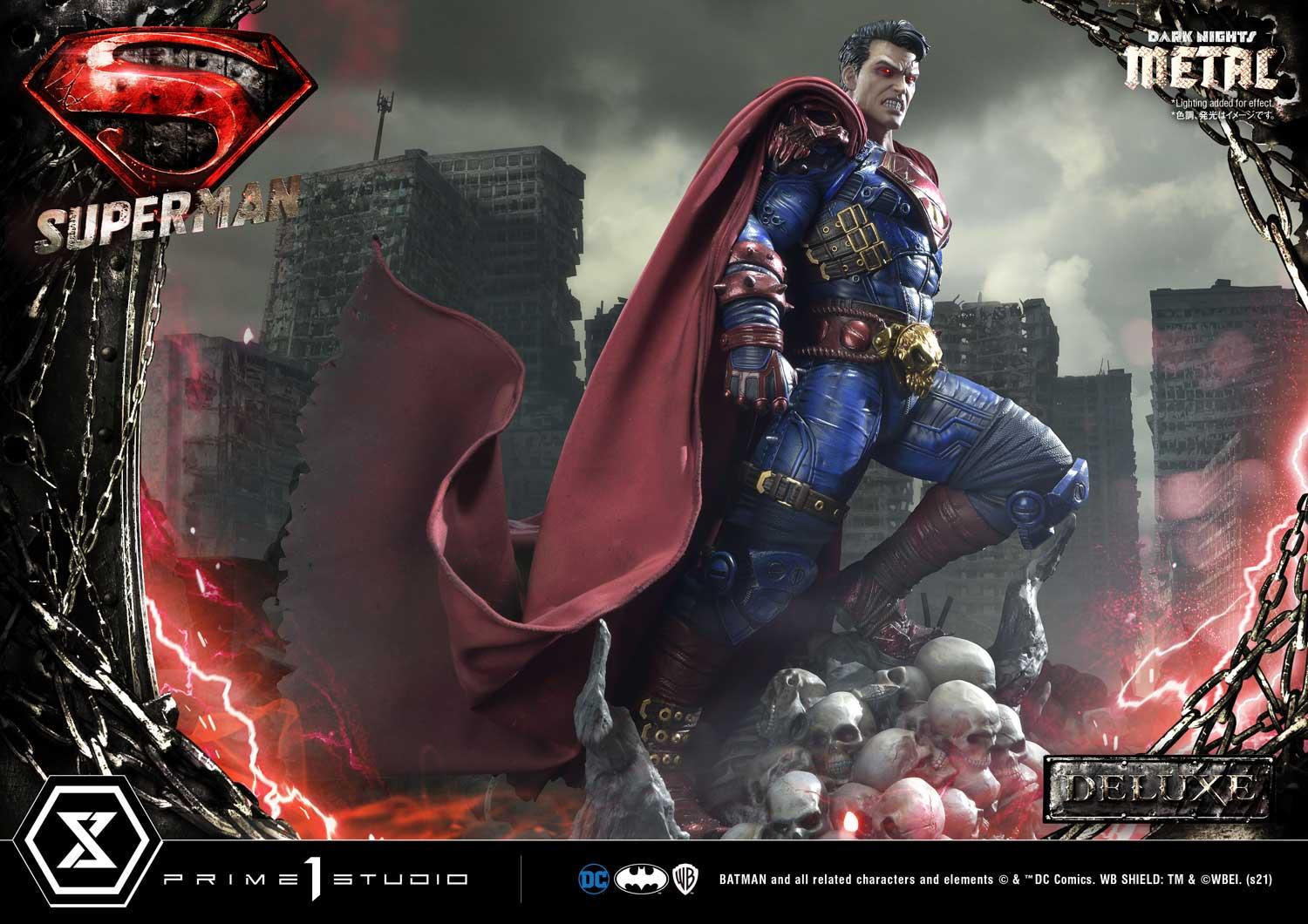 Dark Nights: Metal - Superman - Museum Masterline Series  (MMDCMT-08DXS) - 1/3 - DX Bonus Version (Prime 1 Studio) photo 2