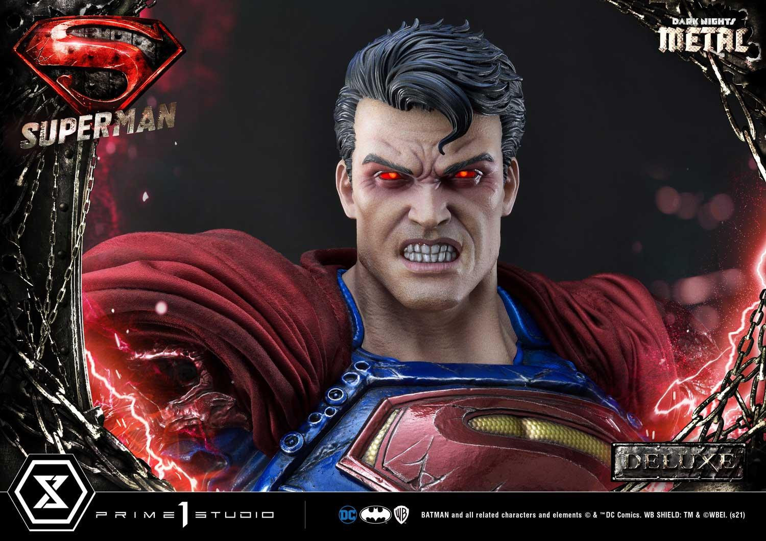 Dark Nights: Metal - Superman - Museum Masterline Series  (MMDCMT-08DXS) - 1/3 - DX Bonus Version (Prime 1 Studio) photo 4