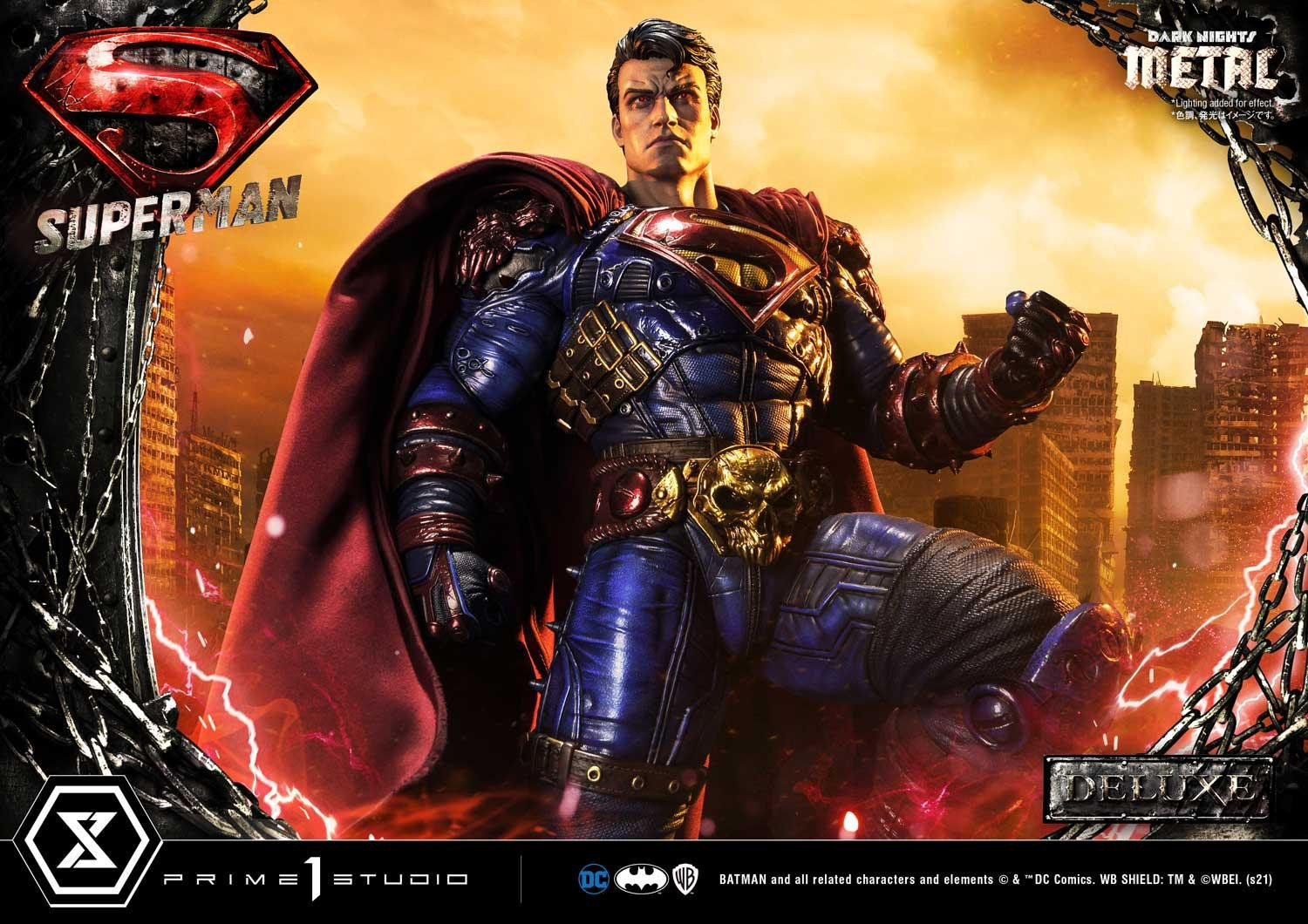 Dark Nights: Metal - Superman - Museum Masterline Series  (MMDCMT-08DXS) - 1/3 - DX Bonus Version (Prime 1 Studio) photo 9