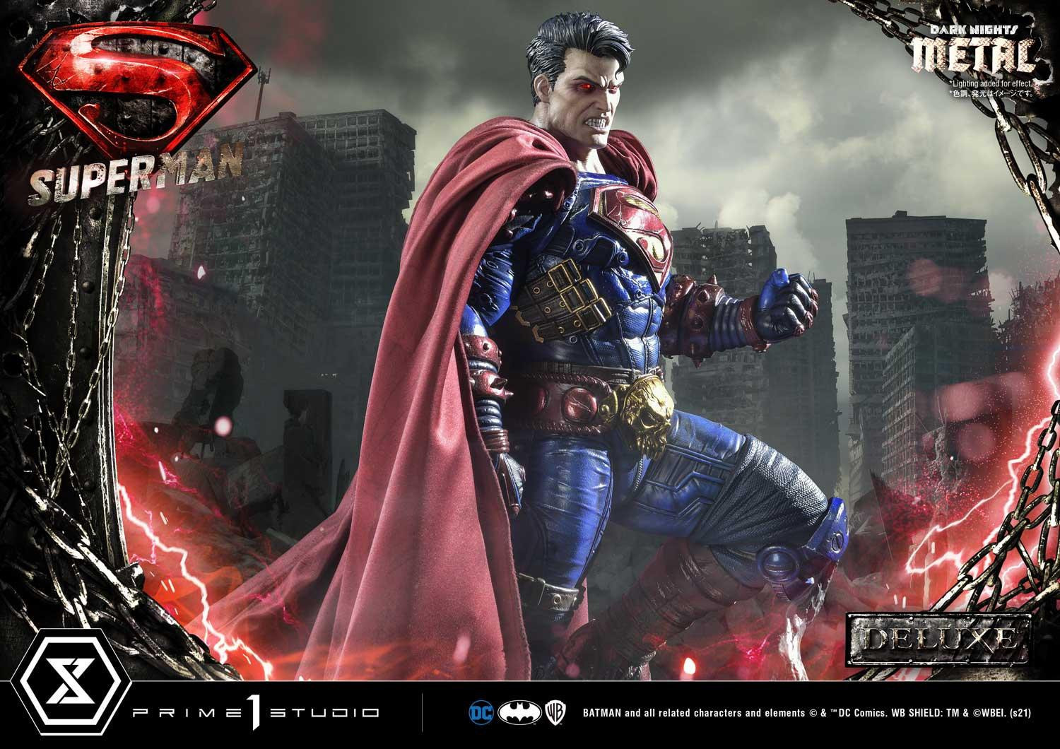 Dark Nights: Metal - Superman - Museum Masterline Series  (MMDCMT-08DXS) - 1/3 - DX Bonus Version (Prime 1 Studio) photo 10