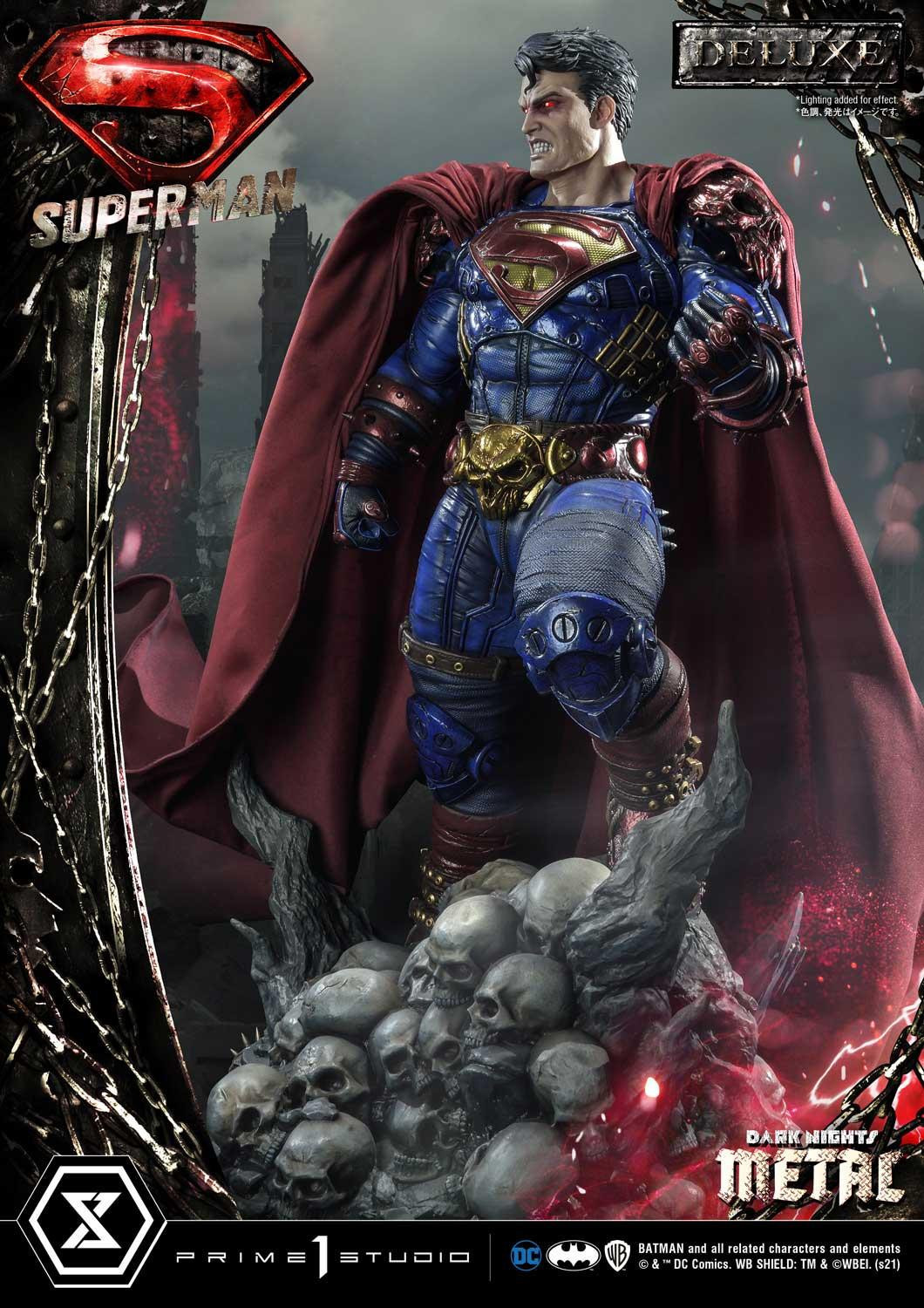Dark Nights: Metal - Superman - Museum Masterline Series  (MMDCMT-08DXS) - 1/3 - DX Bonus Version (Prime 1 Studio) photo 11