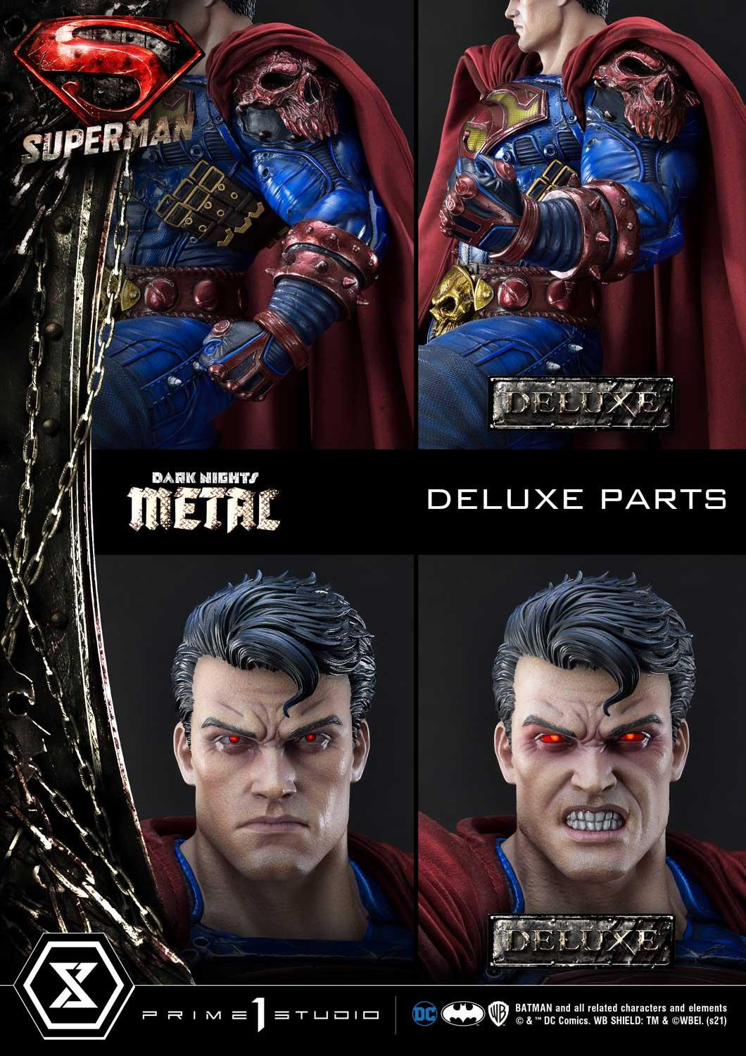 Dark Nights: Metal - Superman - Museum Masterline Series  (MMDCMT-08DXS) - 1/3 - DX Bonus Version (Prime 1 Studio) photo 13