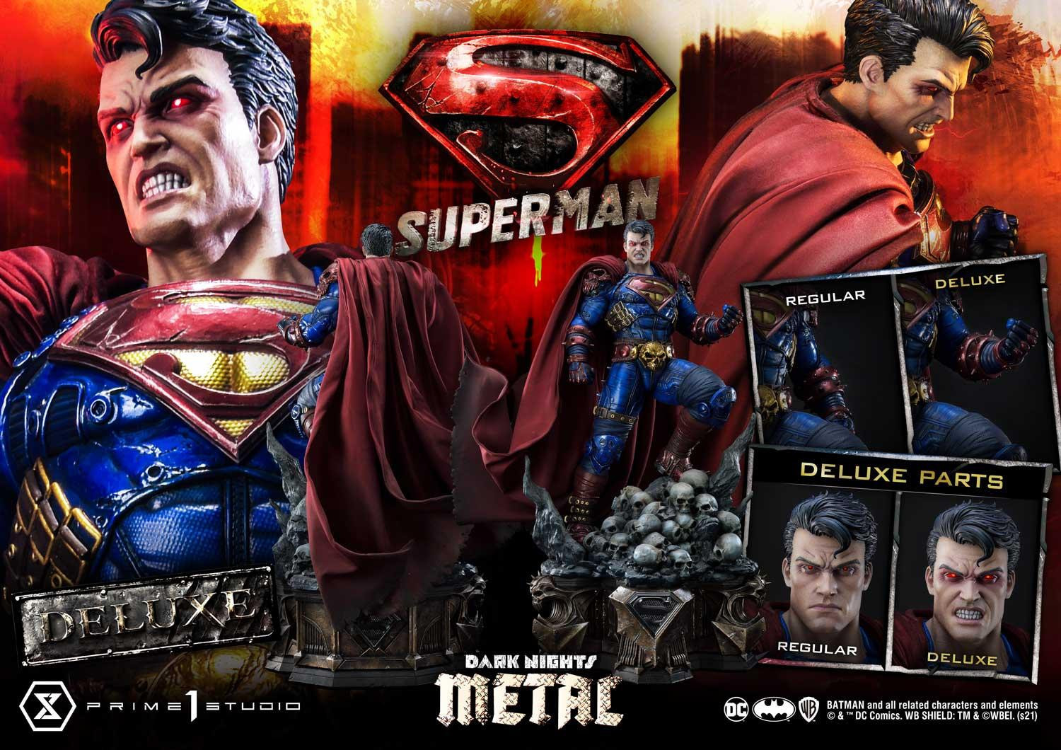 Dark Nights: Metal - Superman - Museum Masterline Series  (MMDCMT-08DXS) - 1/3 - DX Bonus Version (Prime 1 Studio) photo 14