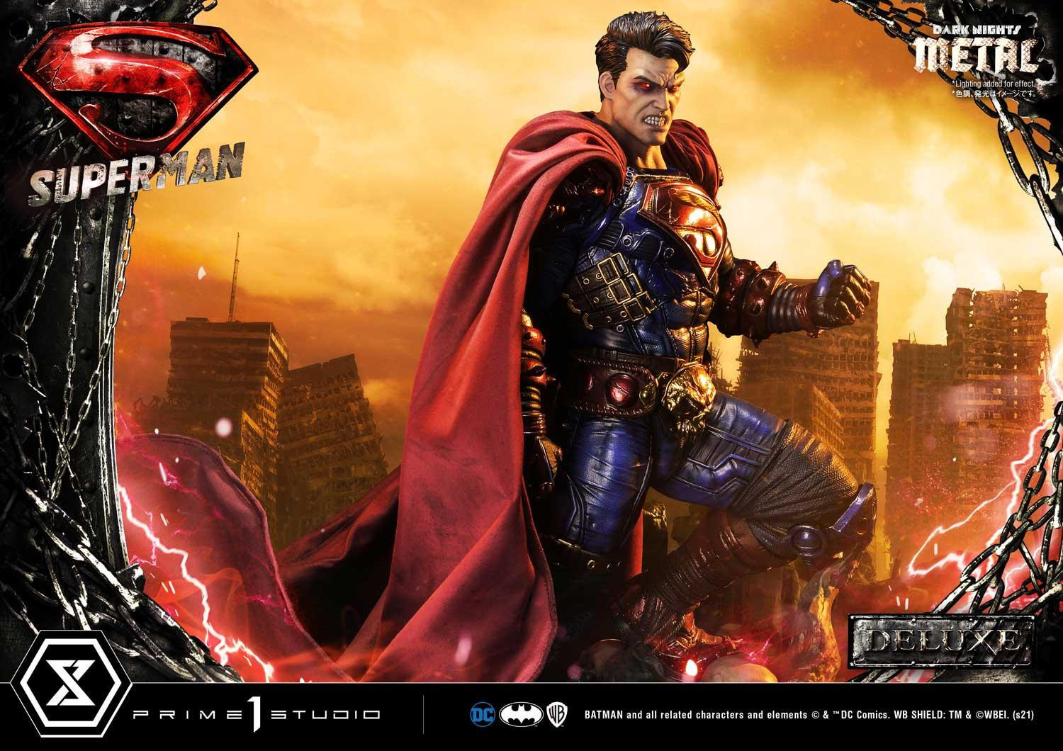 Dark Nights: Metal - Superman - Museum Masterline Series  (MMDCMT-08DXS) - 1/3 - DX Bonus Version (Prime 1 Studio) photo 23