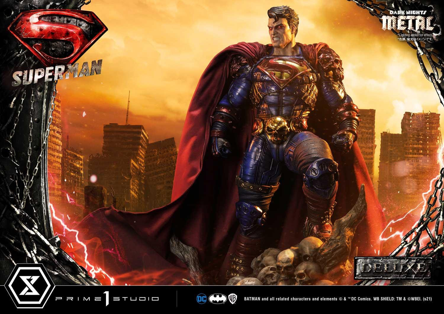 Dark Nights: Metal - Superman - Museum Masterline Series  (MMDCMT-08DXS) - 1/3 - DX Bonus Version (Prime 1 Studio) photo 24