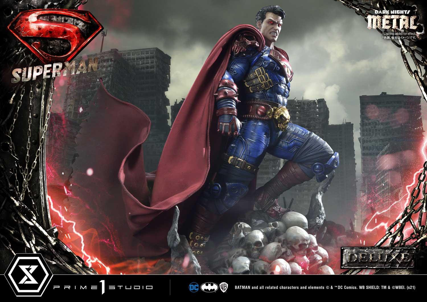 Dark Nights: Metal - Superman - Museum Masterline Series  (MMDCMT-08DXS) - 1/3 - DX Bonus Version (Prime 1 Studio) photo 27