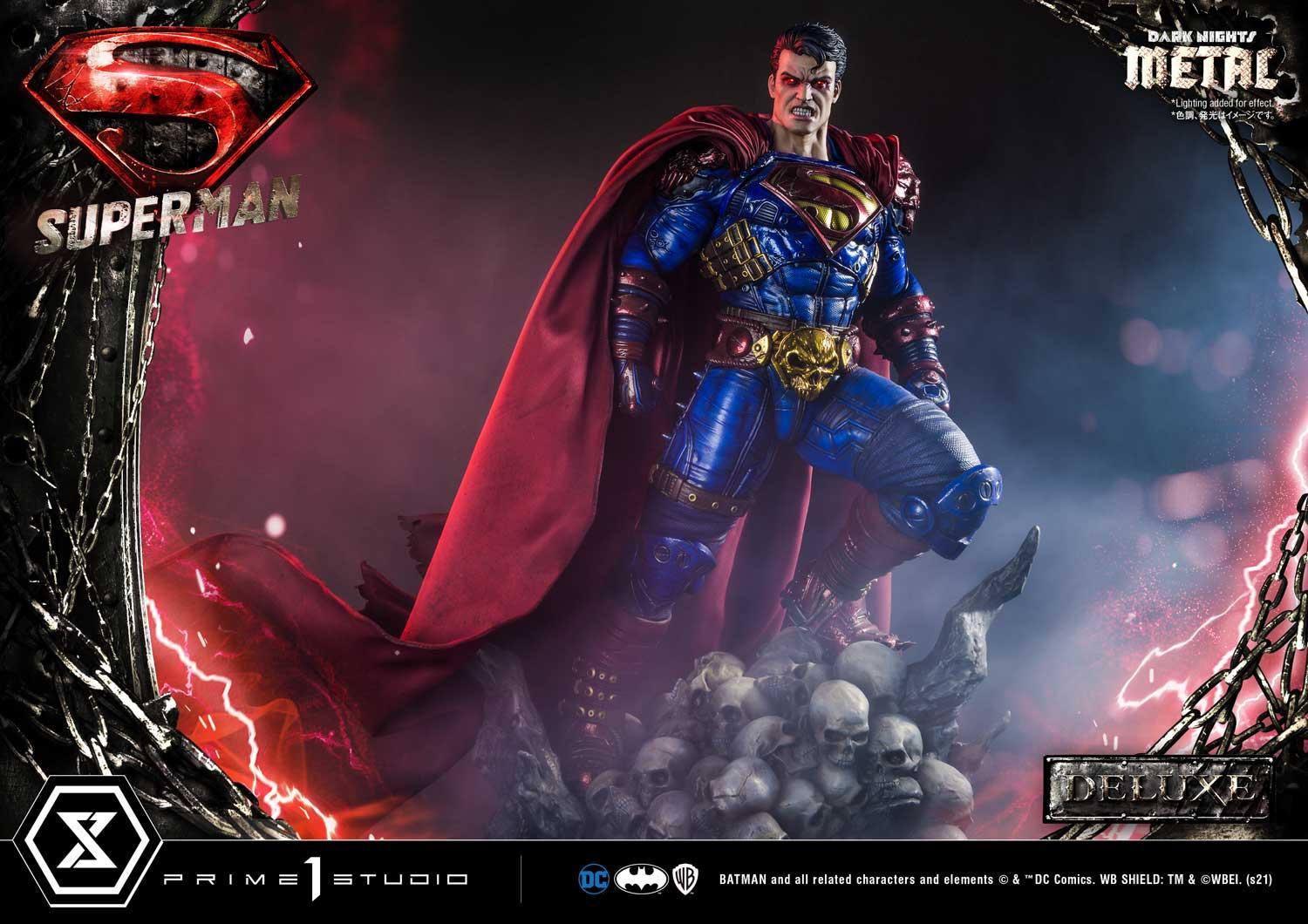 Dark Nights: Metal - Superman - Museum Masterline Series  (MMDCMT-08DXS) - 1/3 - DX Bonus Version (Prime 1 Studio) photo 28