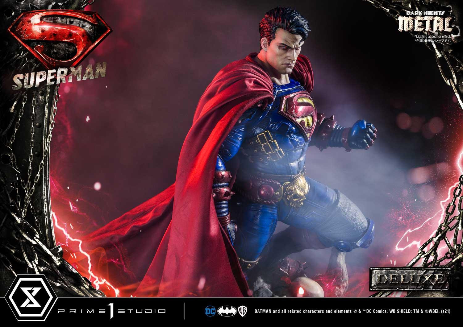 Dark Nights: Metal - Superman - Museum Masterline Series  (MMDCMT-08DXS) - 1/3 - DX Bonus Version (Prime 1 Studio) photo 33