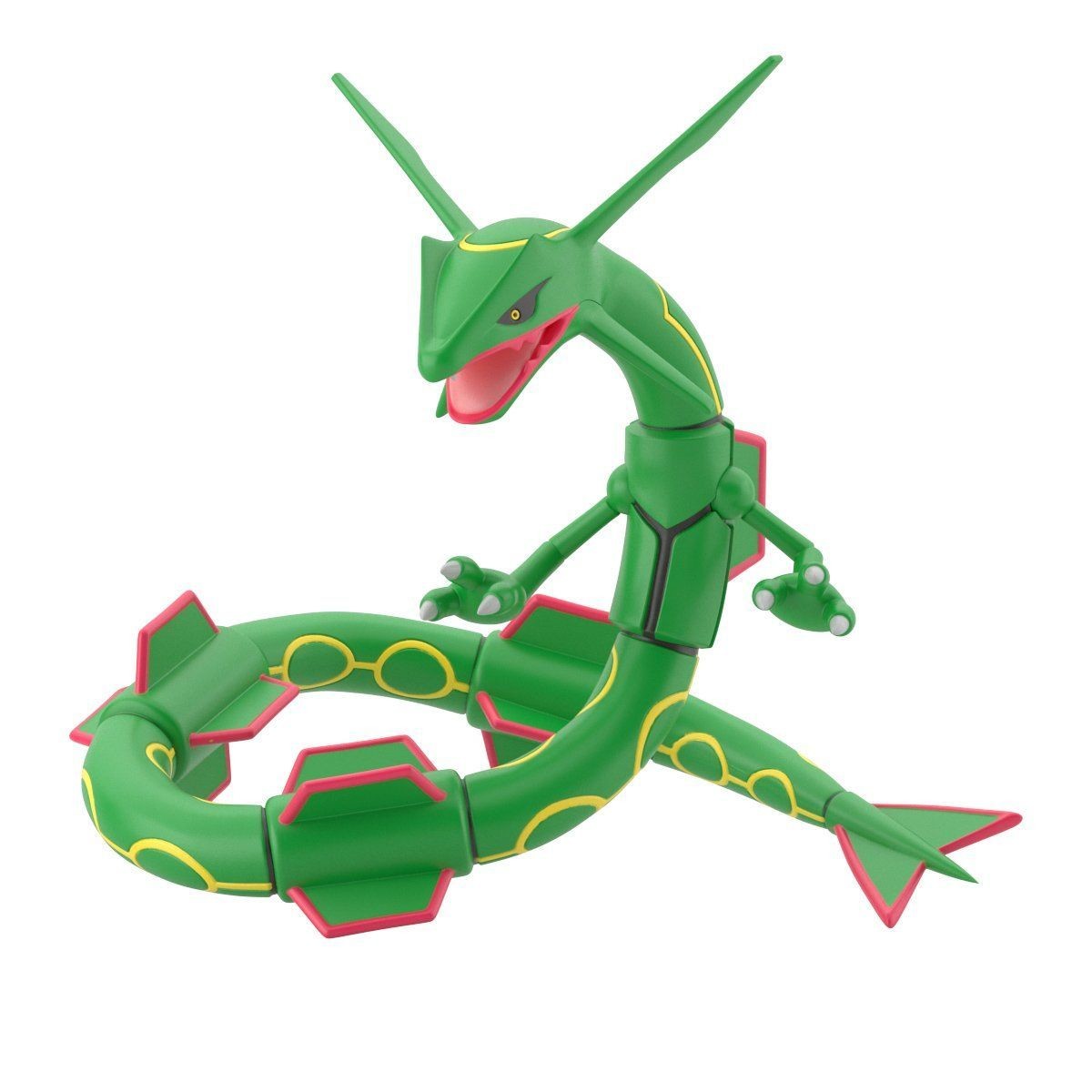 Pocket Monsters - Rayquaza - Bandai Shokugan - Candy Toy - Pokémon Scale World - 1/20 (Bandai) photo 6