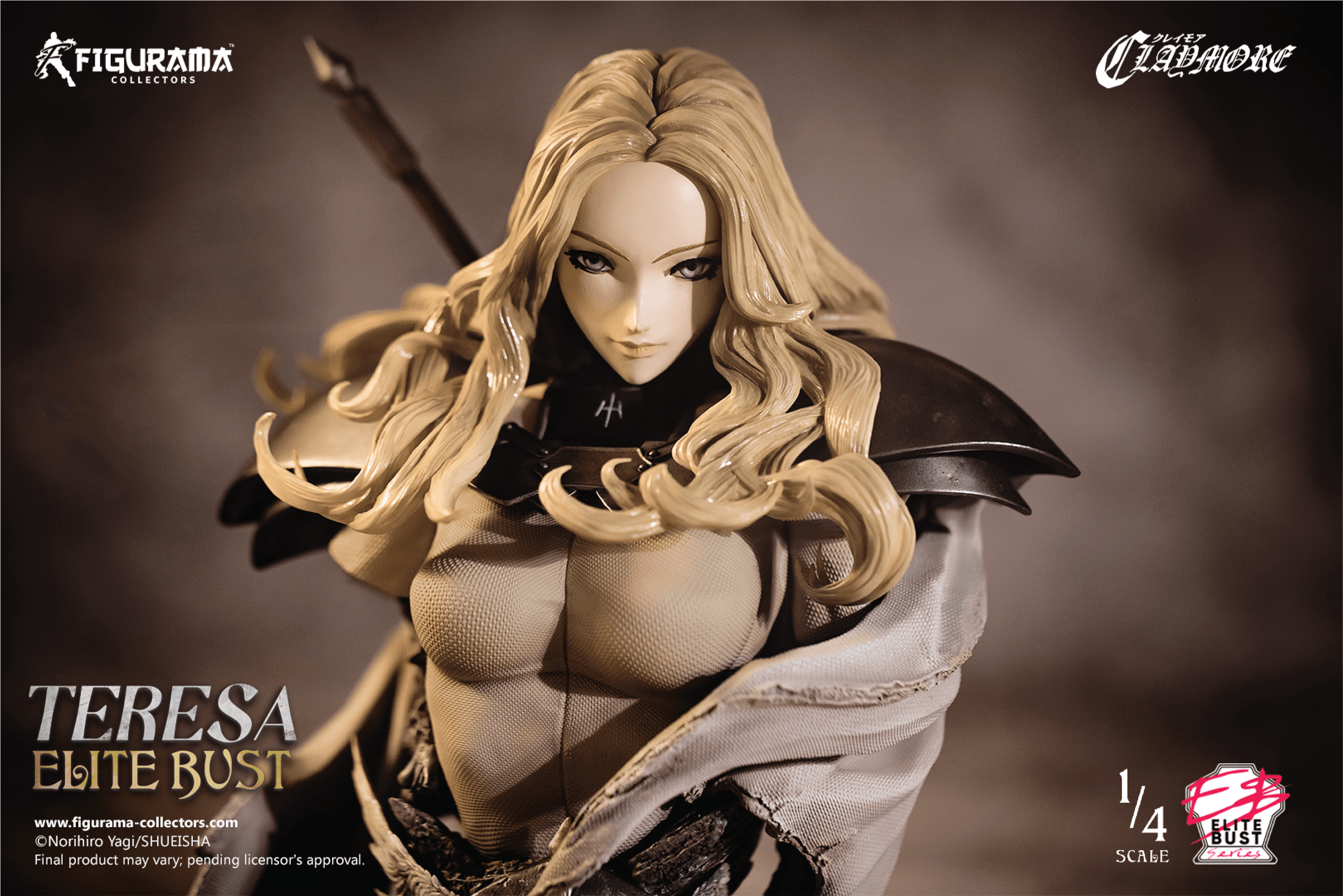 Claymore - Teresa - Bust - Elite Bust Series - 1/4 (Figurama Collectors) photo 2