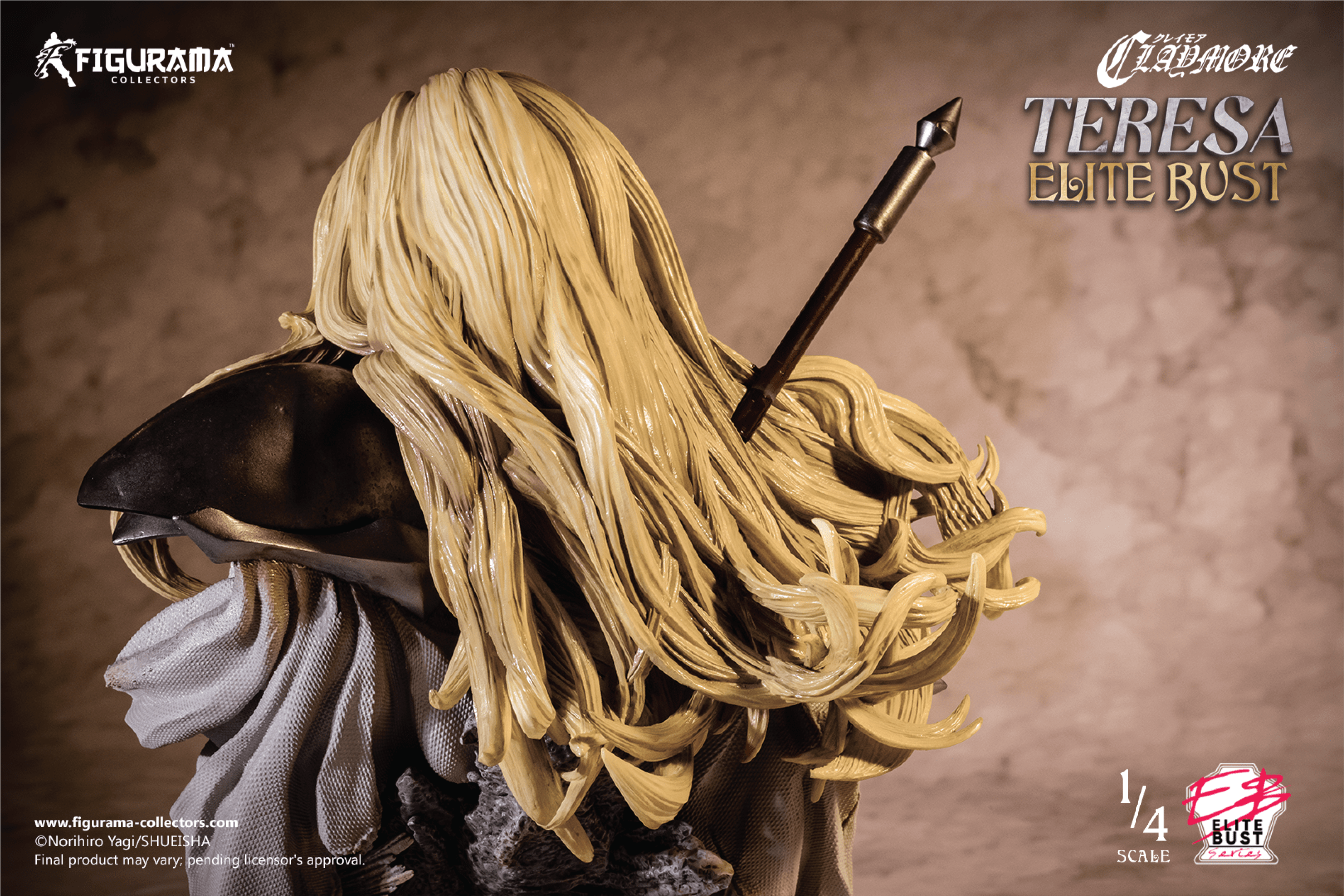 Claymore - Teresa - Bust - Elite Bust Series - 1/4 (Figurama Collectors) photo 6