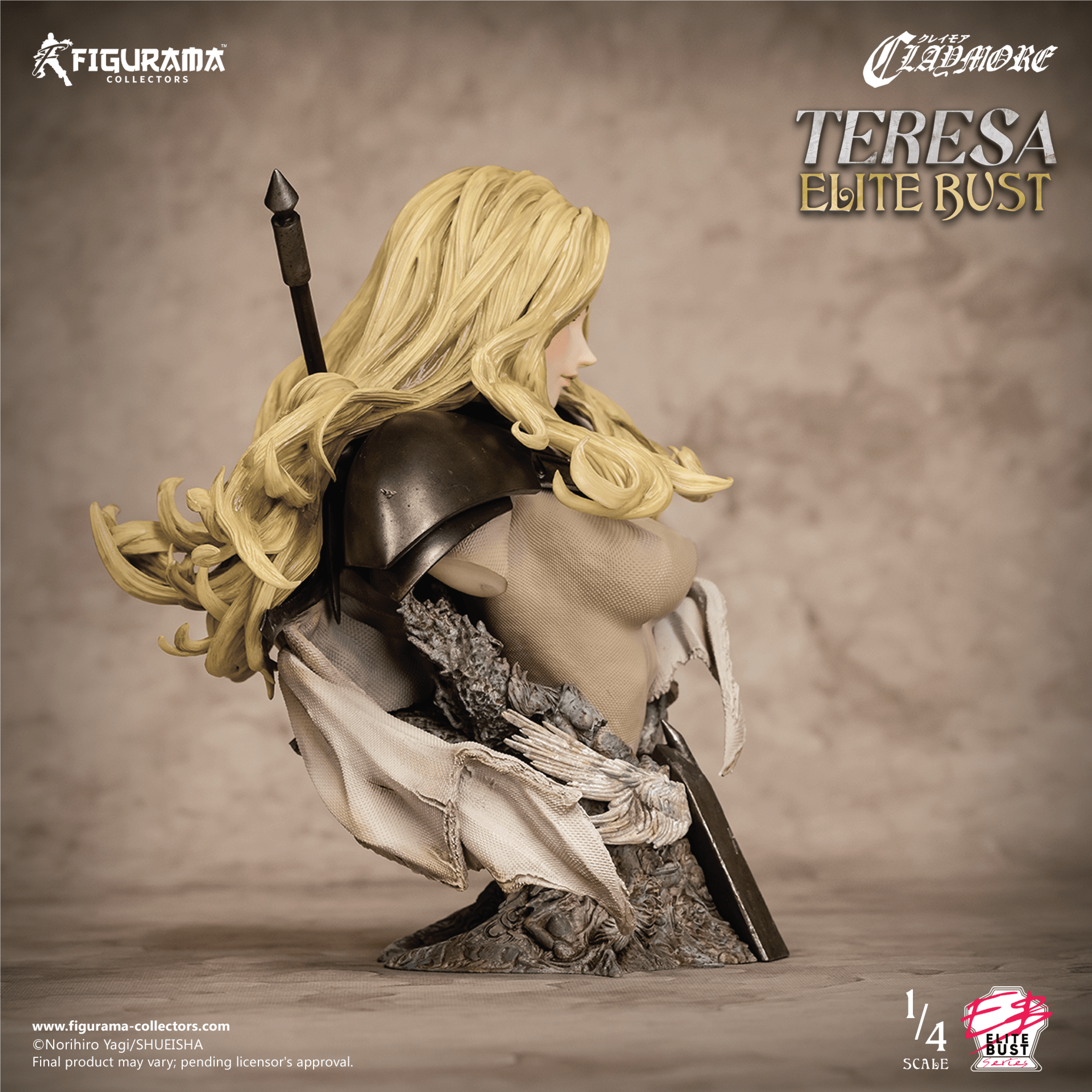 Claymore - Teresa - Bust - Elite Bust Series - 1/4 (Figurama Collectors) photo 10