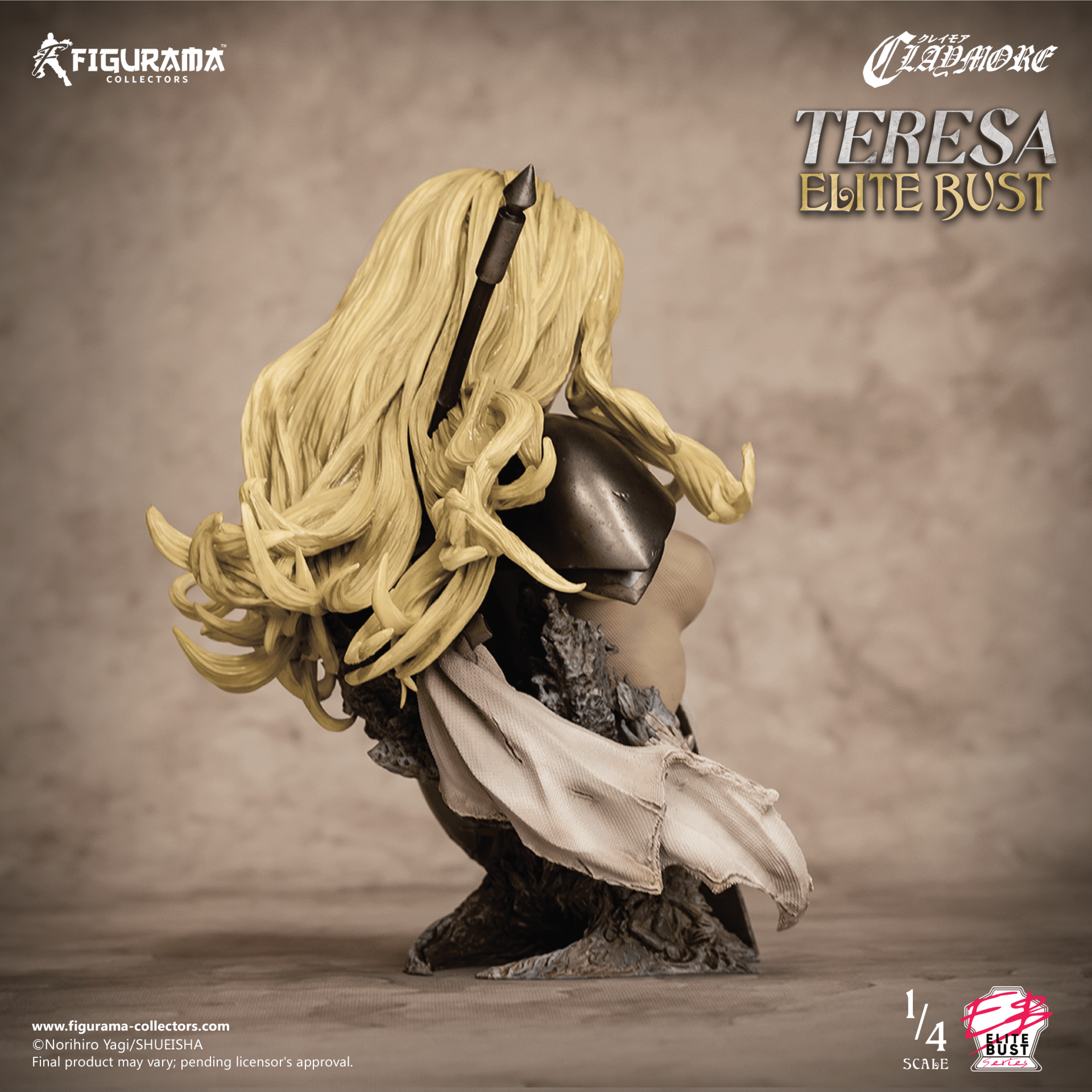 Claymore - Teresa - Bust - Elite Bust Series - 1/4 (Figurama Collectors) photo 11