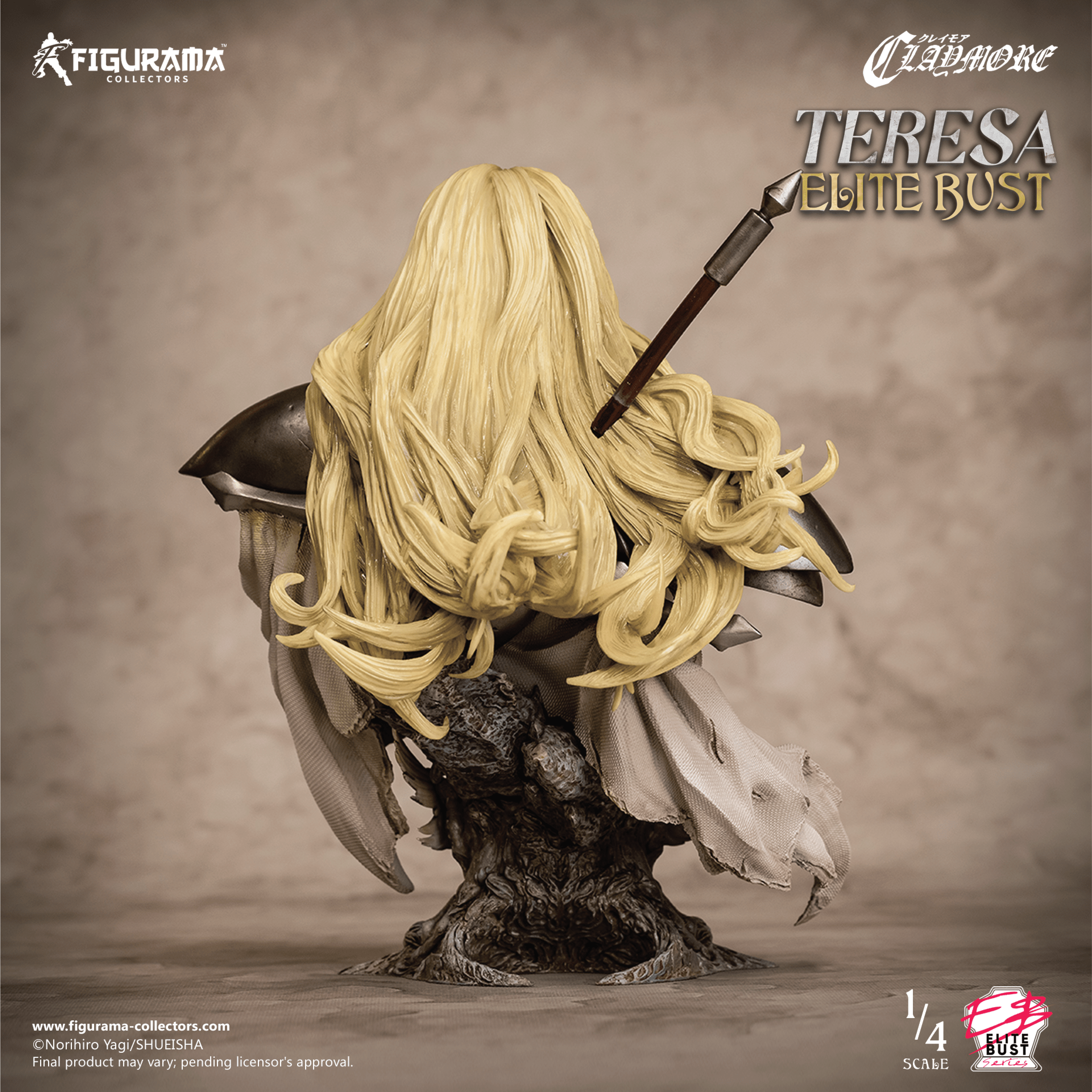 Claymore - Teresa - Bust - Elite Bust Series - 1/4 (Figurama Collectors) photo 12