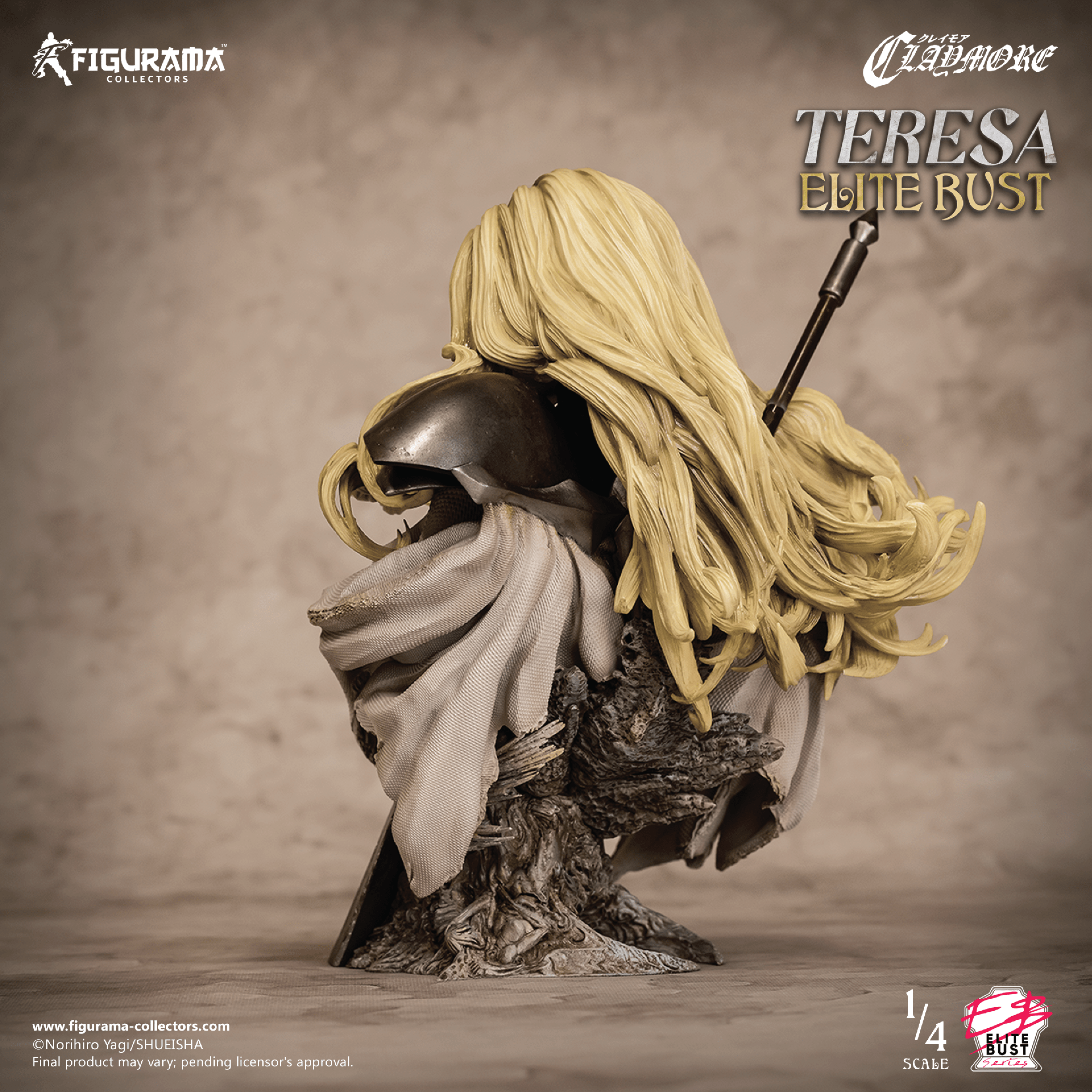 Claymore - Teresa - Bust - Elite Bust Series - 1/4 (Figurama Collectors) photo 13