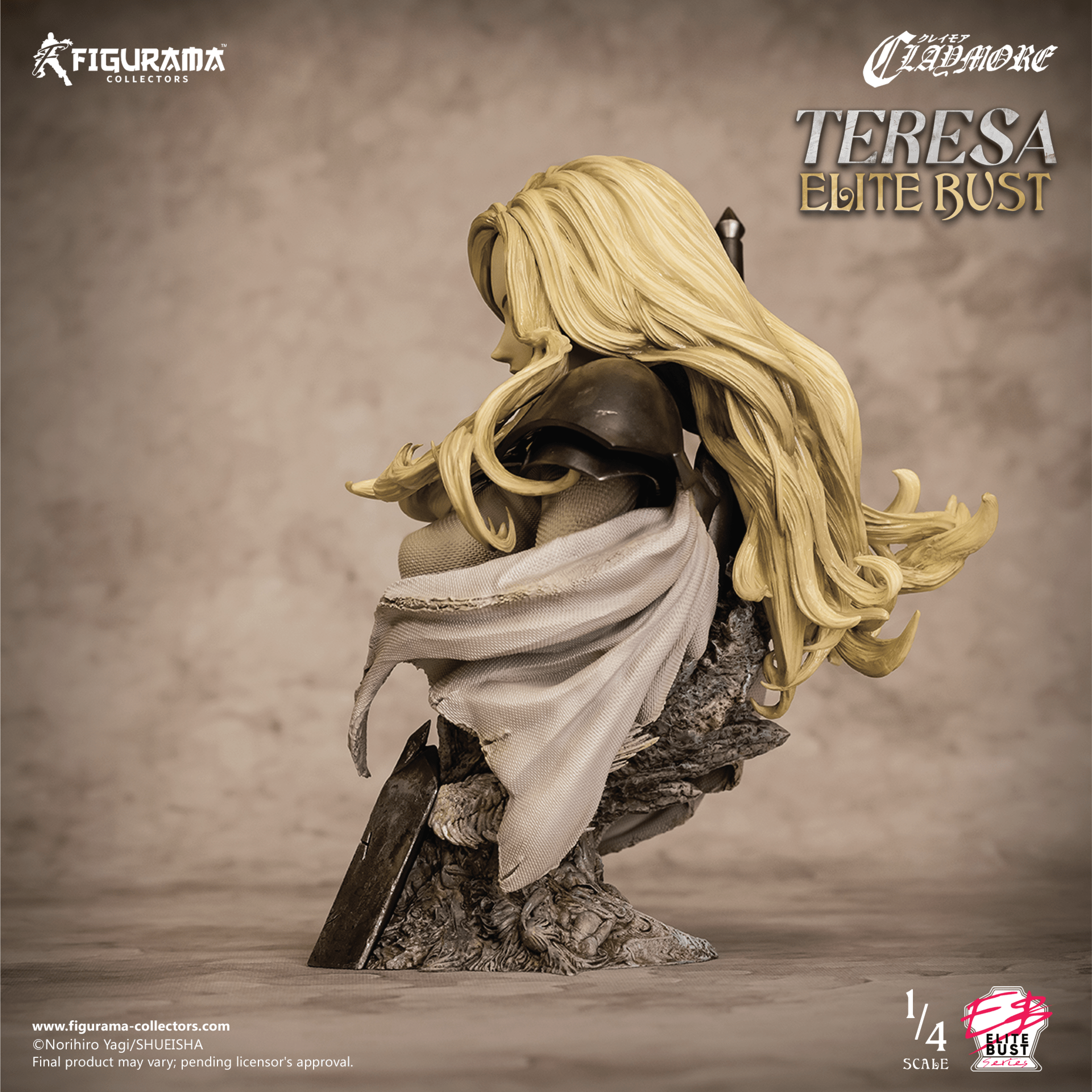 Claymore - Teresa - Bust - Elite Bust Series - 1/4 (Figurama Collectors) photo 14