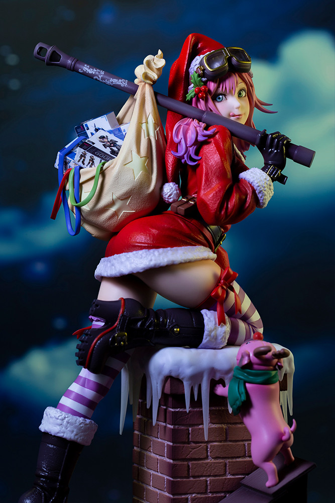 Original - Bishoujo Statue - Plastic Angel - Anje Come Down the Chimney - 1/7 (Kotobukiya) photo 2