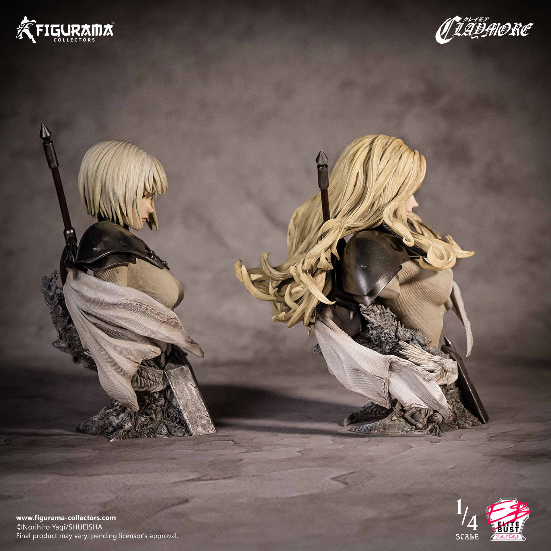 Claymore - Clare - Bust - Elite Bust Series - 1/4 (Figurama Collectors) photo 3